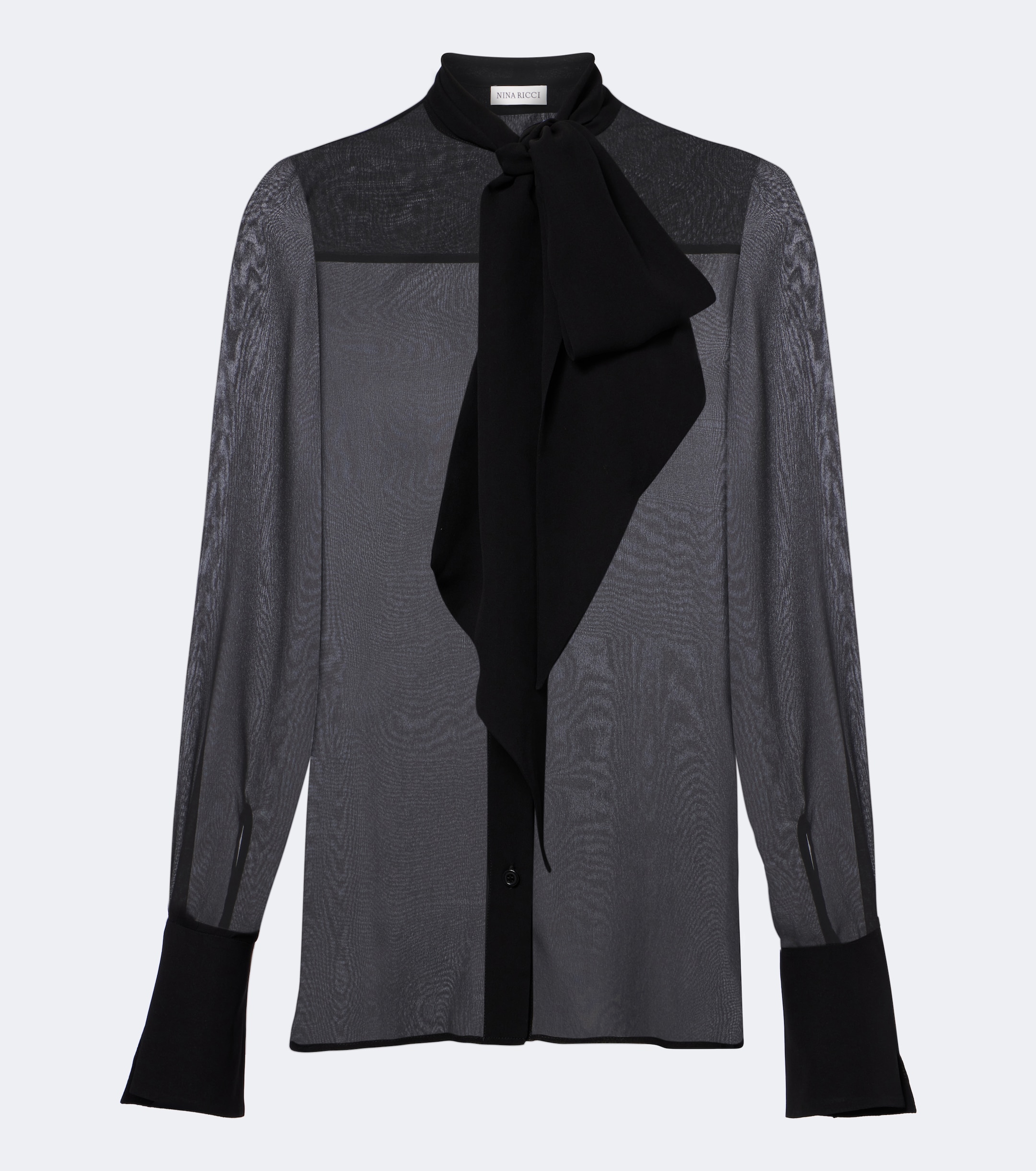 Nina Ricci Nina Ricci Silk chiffon blouse