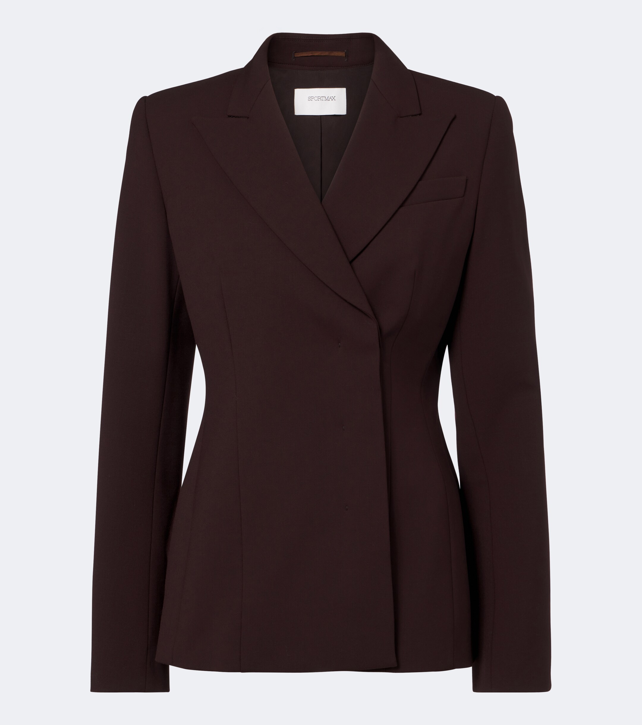 Sportmax Sportmax Double-breasted wool-blend blazer