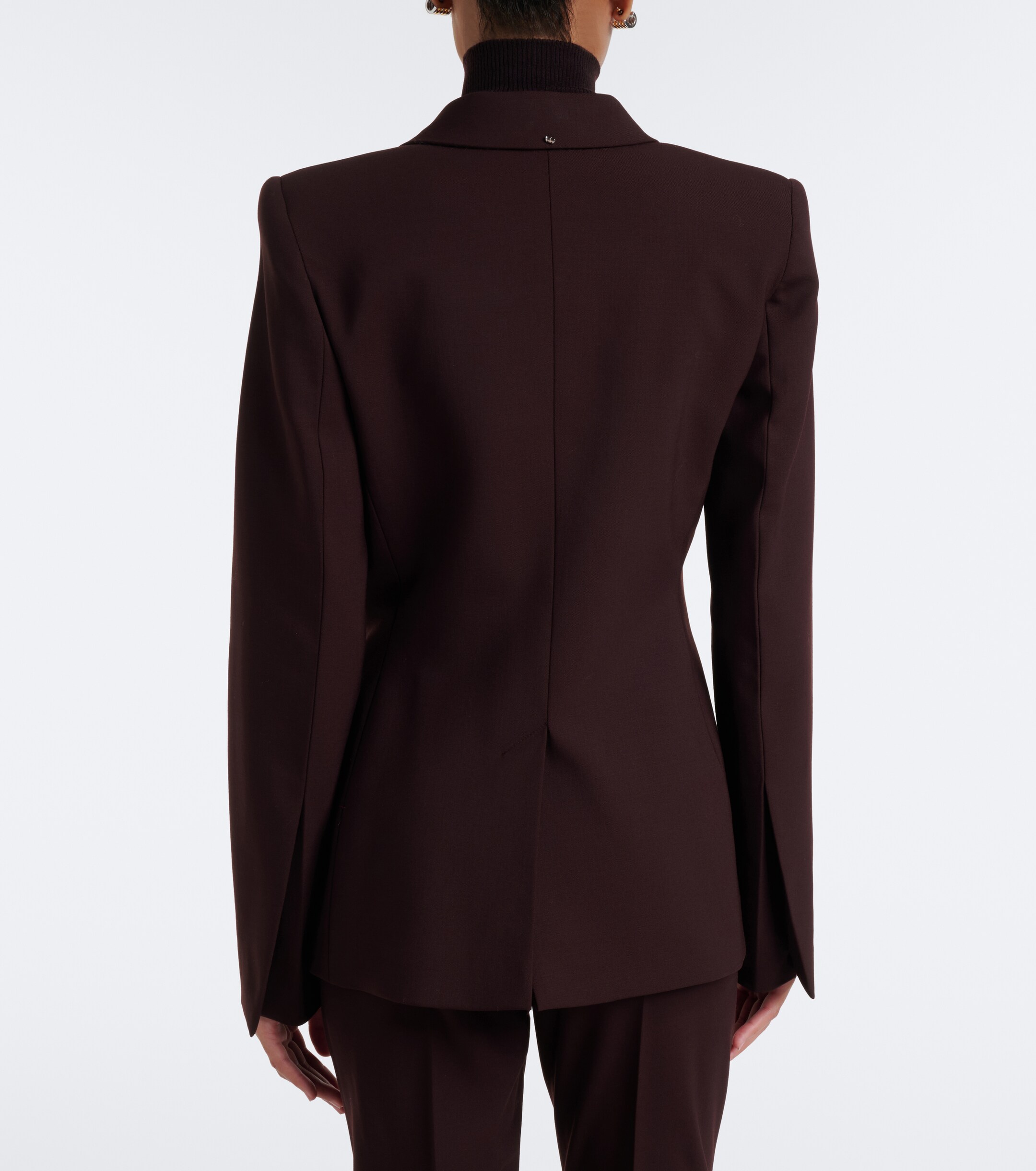 Sportmax Sportmax Double-breasted wool-blend blazer