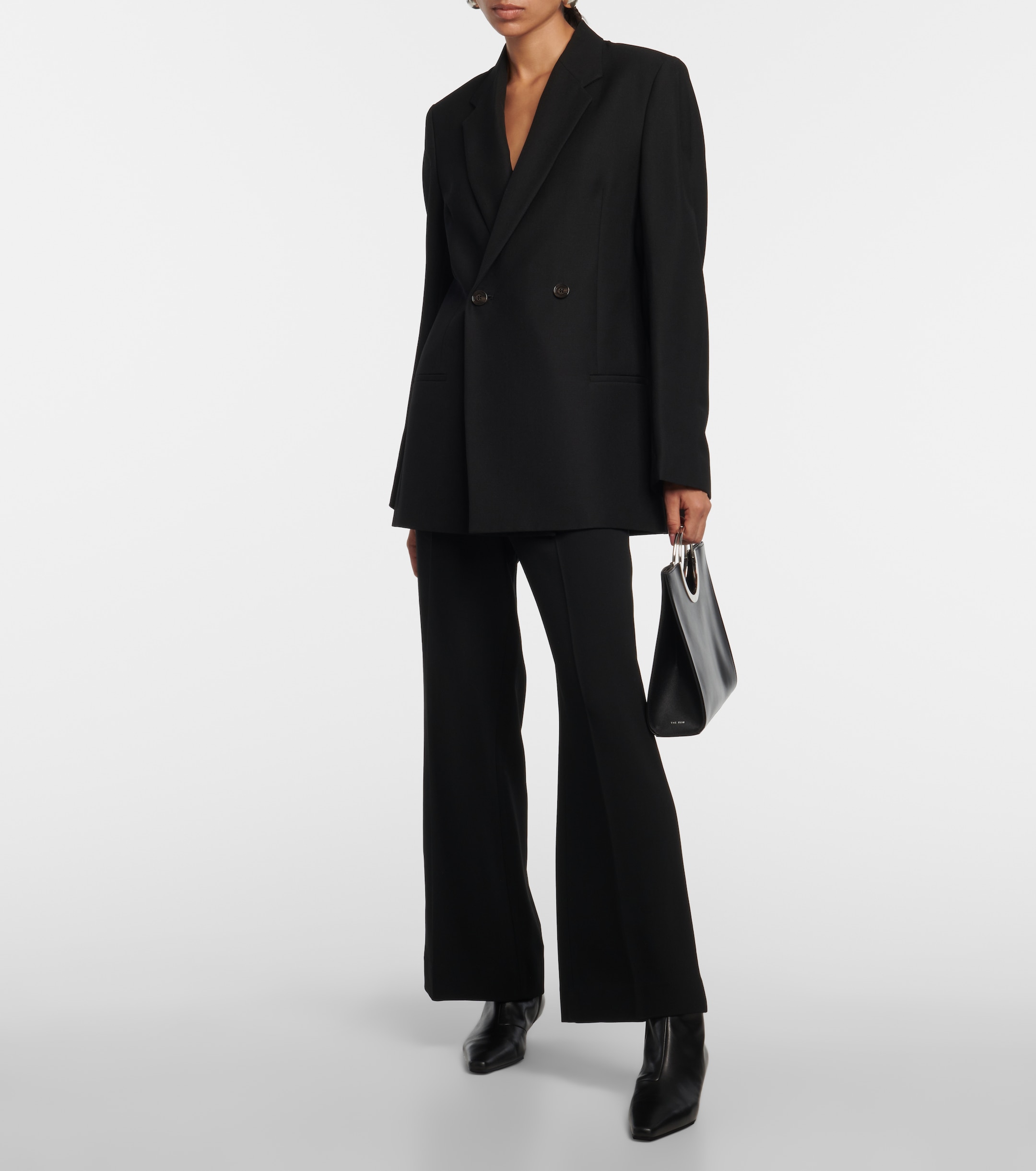 TOTEME Leather ankle boots thumbnail