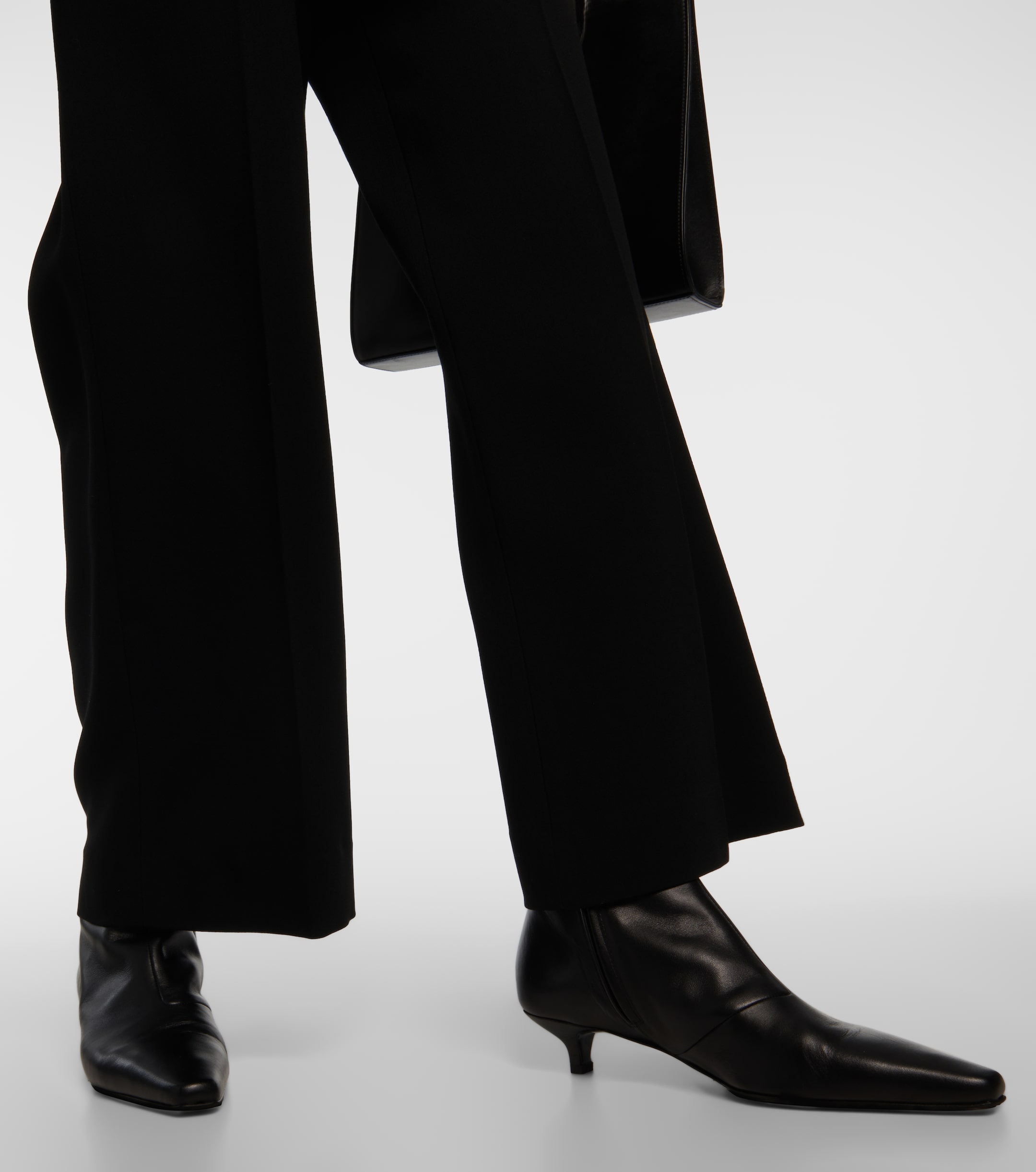 TOTEME Leather ankle boots thumbnail