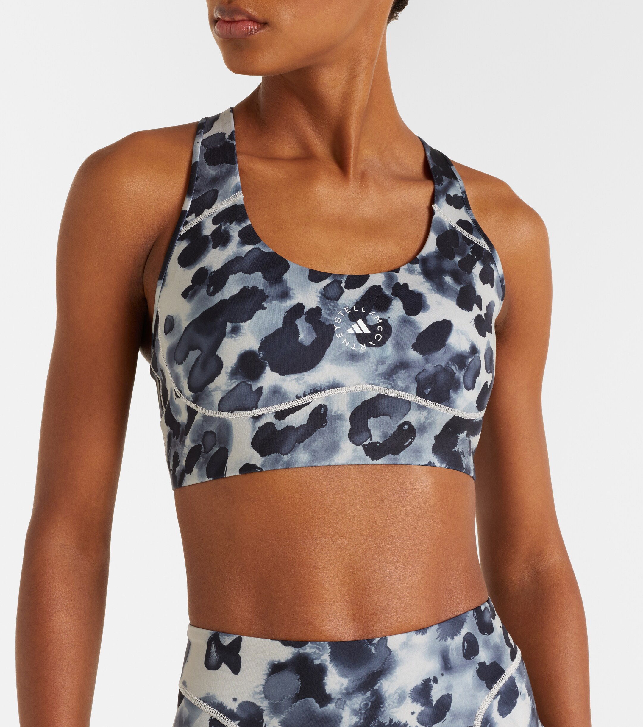 adidas by Stella McCartney Adidas by Stella McCartney Printed sports bra