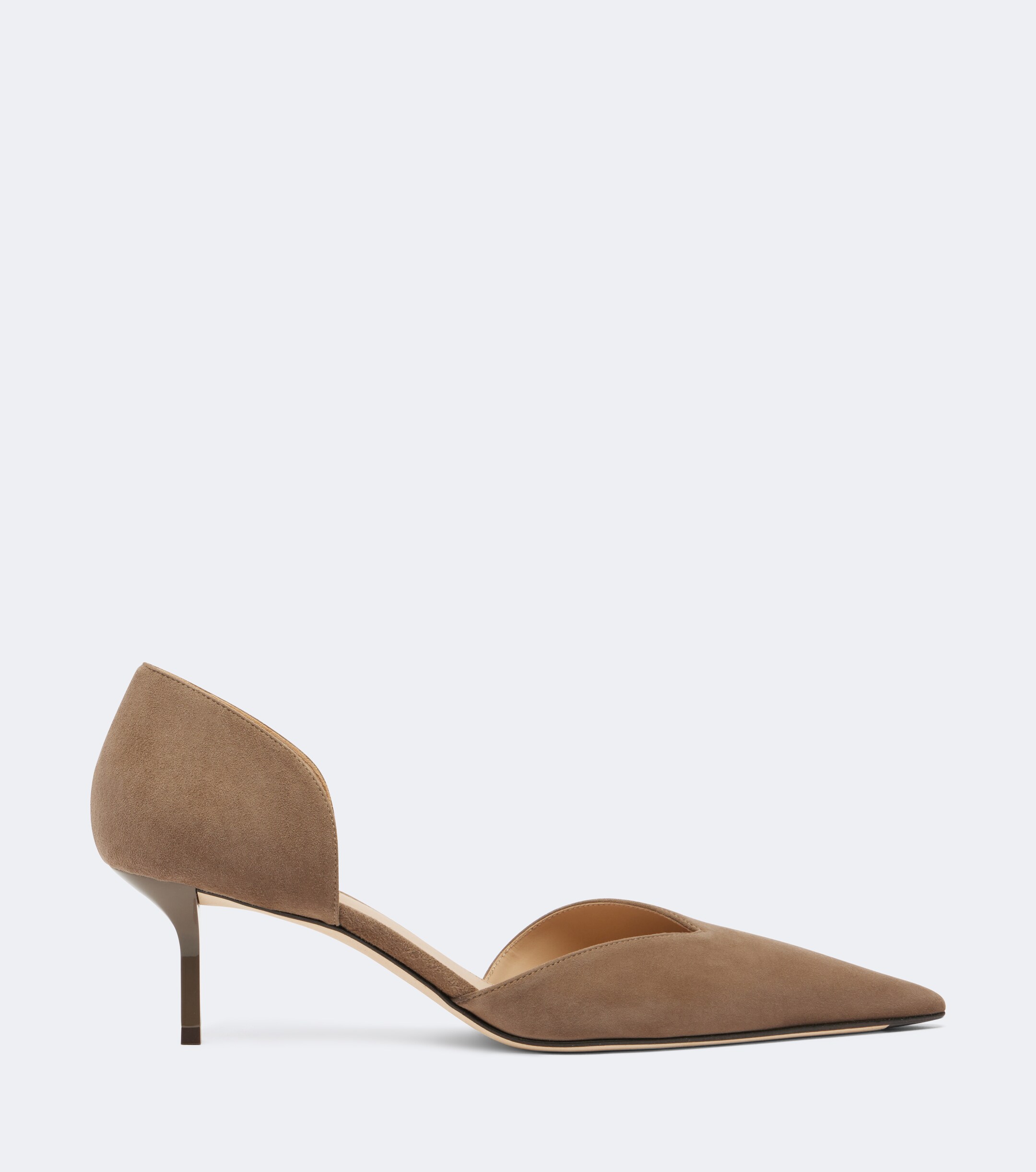 Victoria Beckham Victoria Beckham Victoria Angle D'Orsay suede pumps