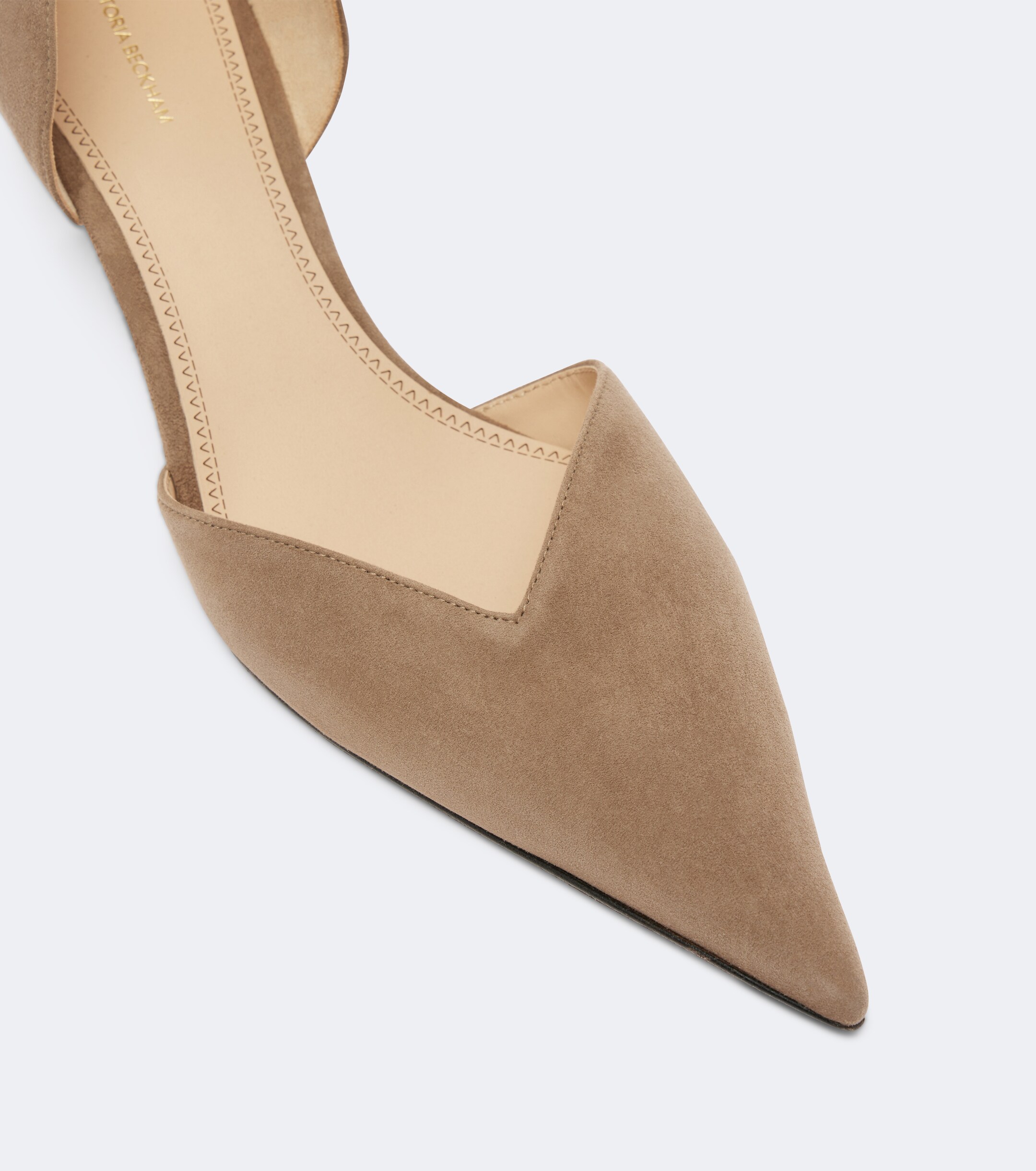 Victoria Beckham Victoria Beckham Victoria Angle D'Orsay suede pumps