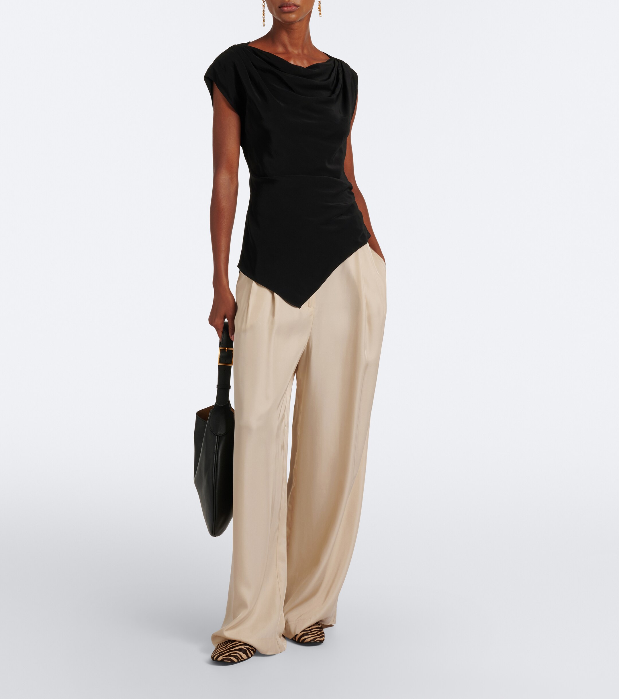 Veronica Beard Veronica Beard Narcisa zebra-print calf hair mules