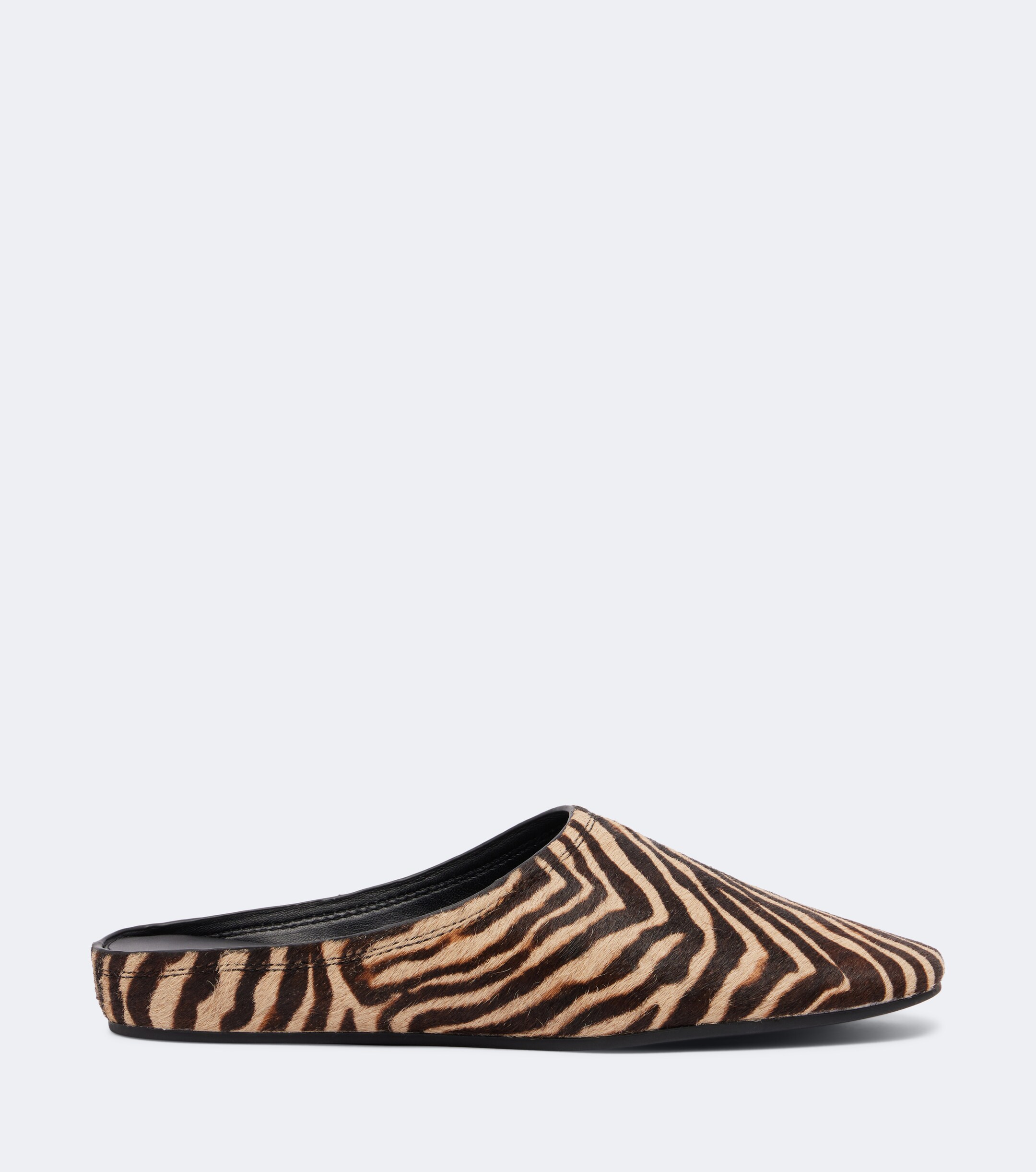 Veronica Beard Veronica Beard Narcisa zebra-print calf hair mules