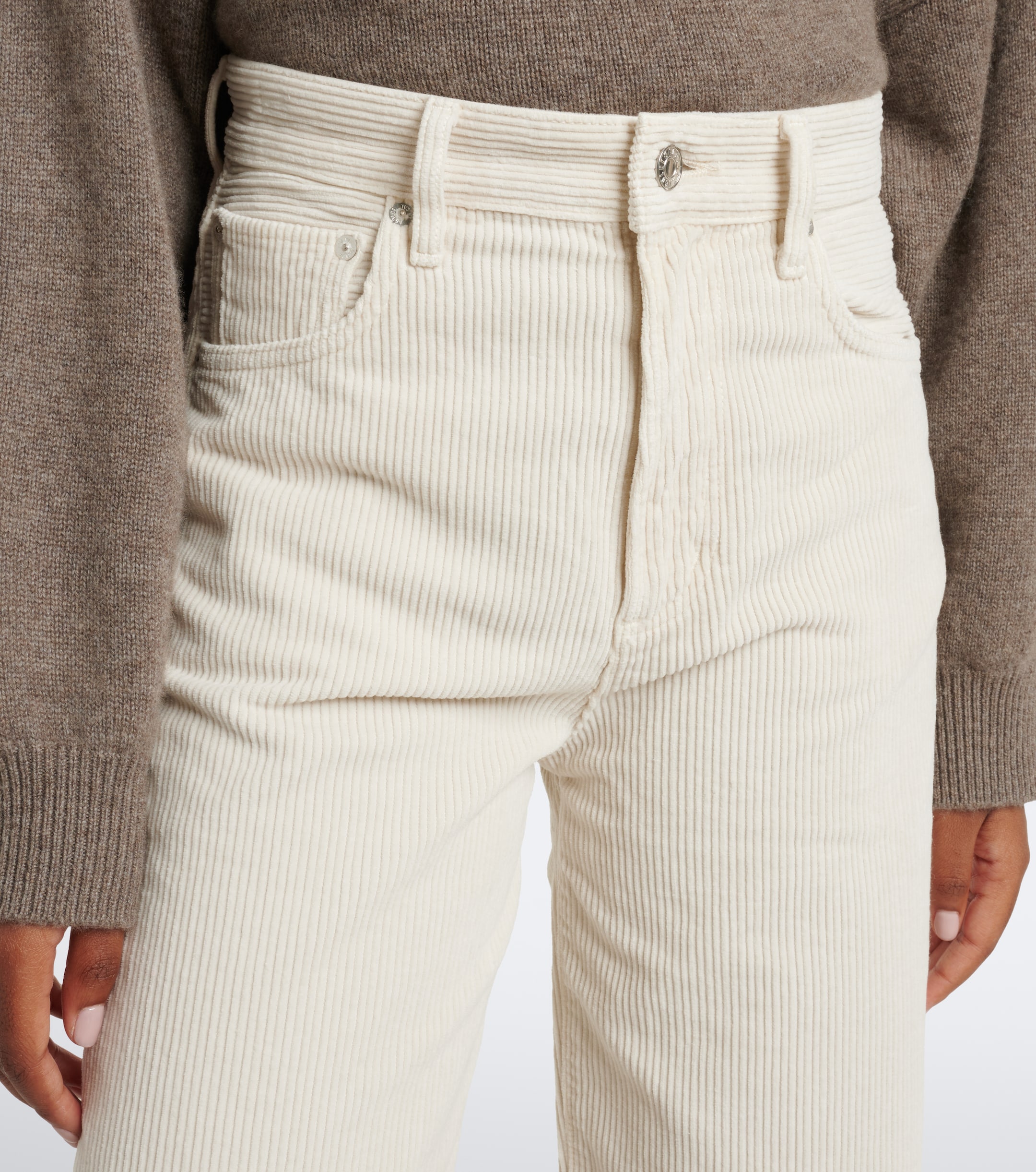 Agolde Agolde Ren cotton corduroly wide-leg pants