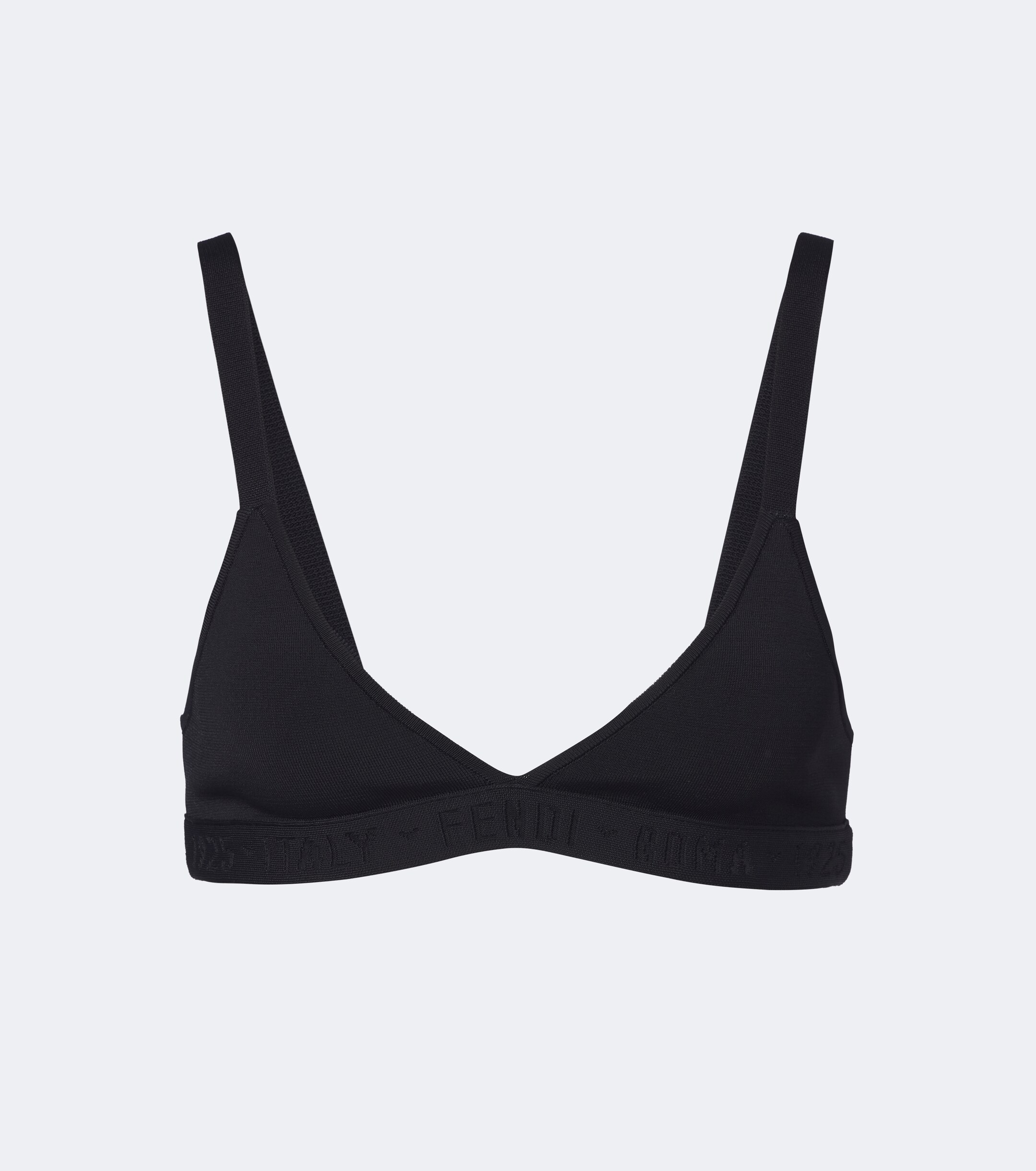 Fendi Fendi Logo triangle bralette