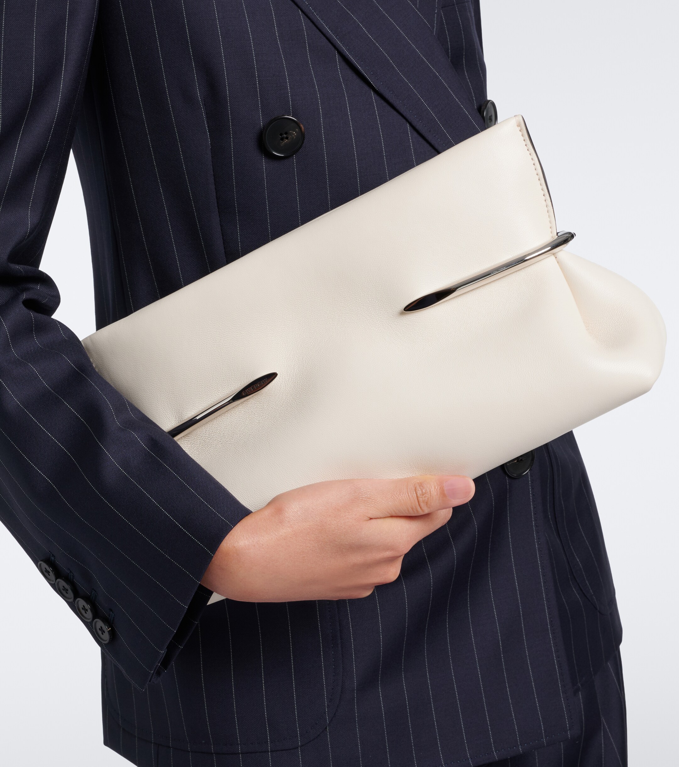 Givenchy Pinch Soft leather clutch