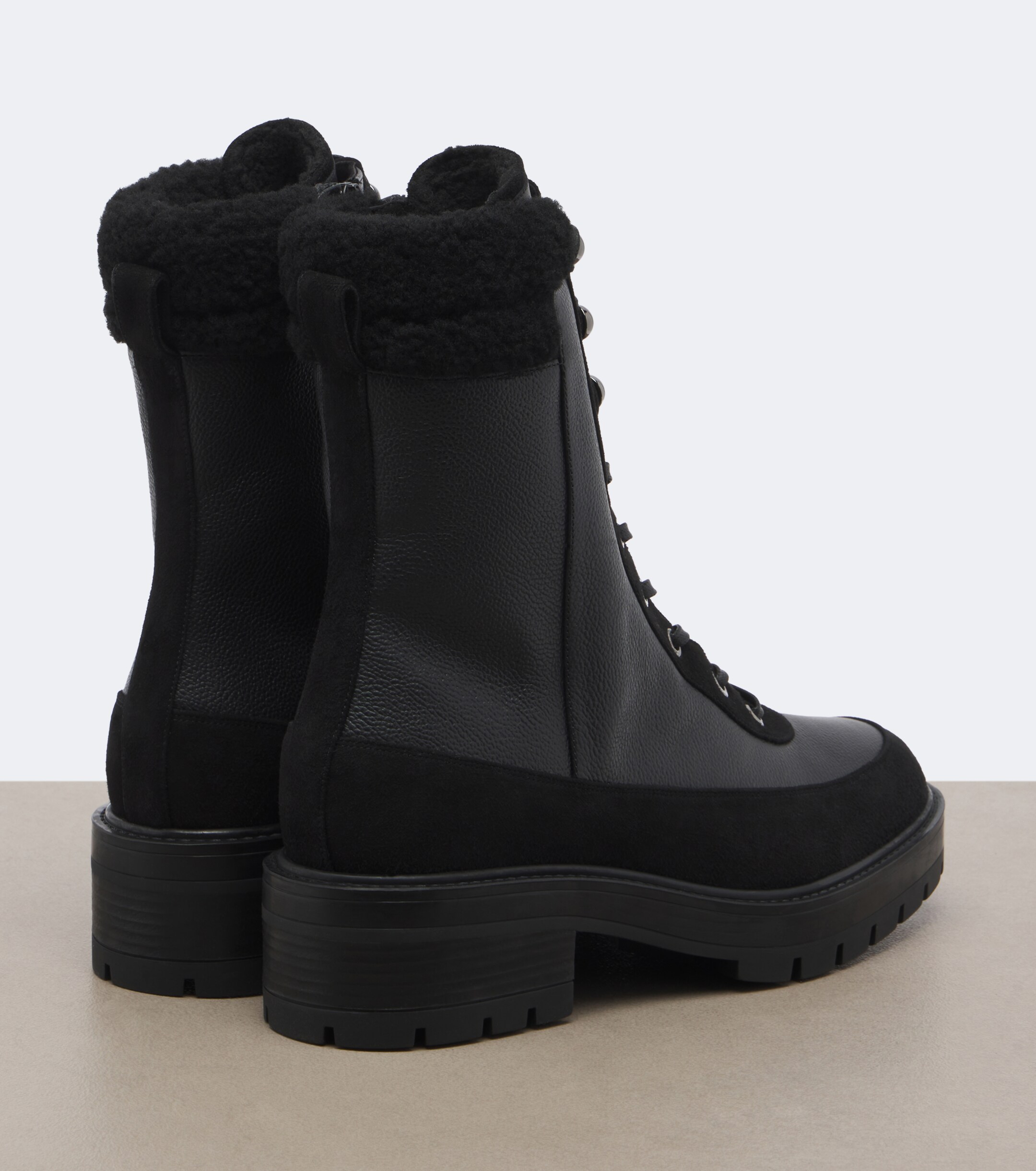AQUAZZURA Aquazzura Very Cortina leather lace-up boots