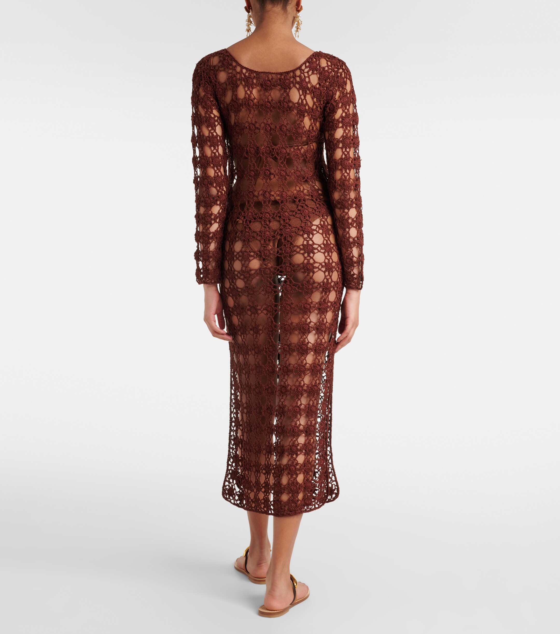 Anna Kosturova Anna Kosturova Crochet cotton beach dress