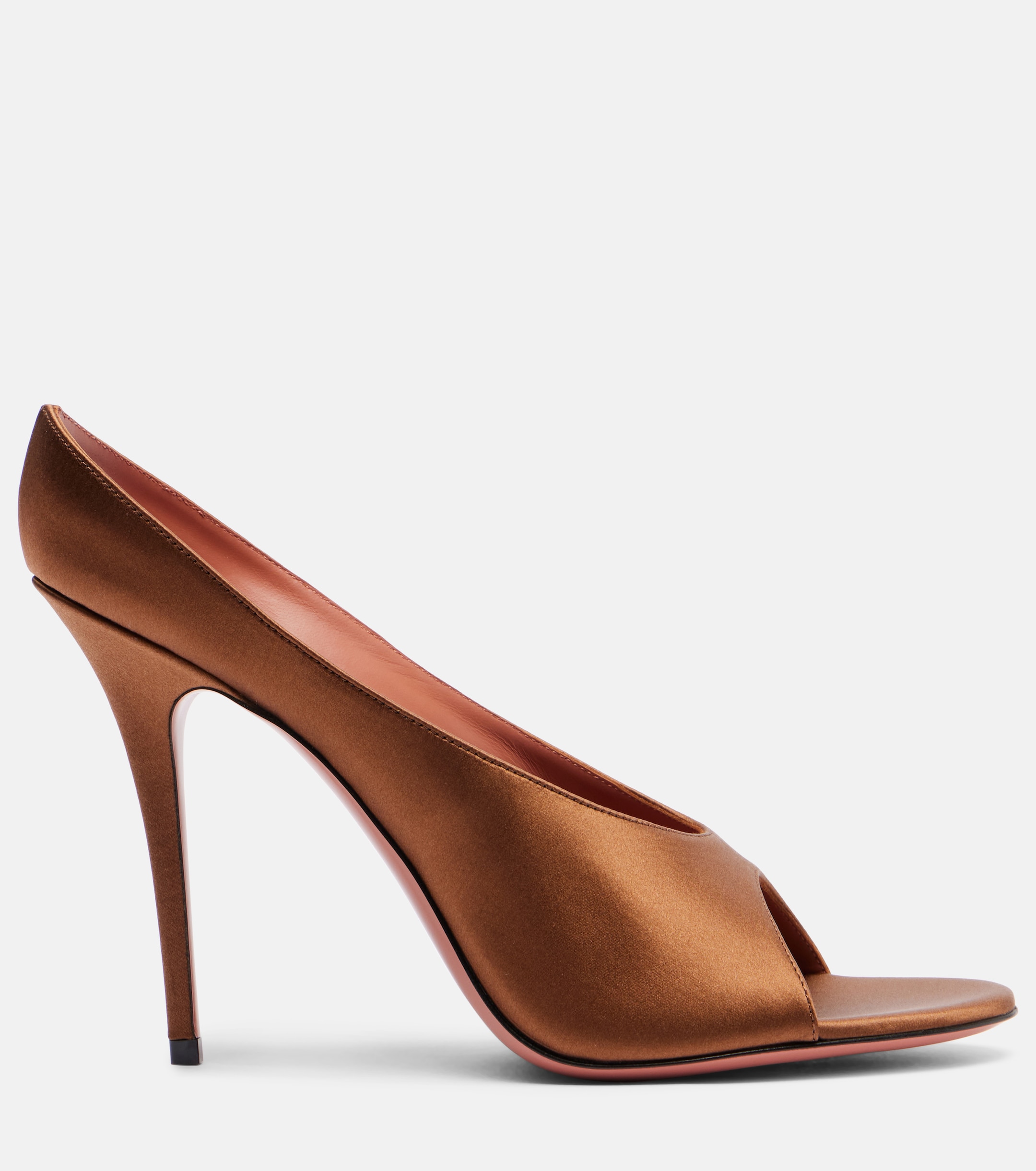 AMINA MUADDI Anok 105 satin mules thumbnail