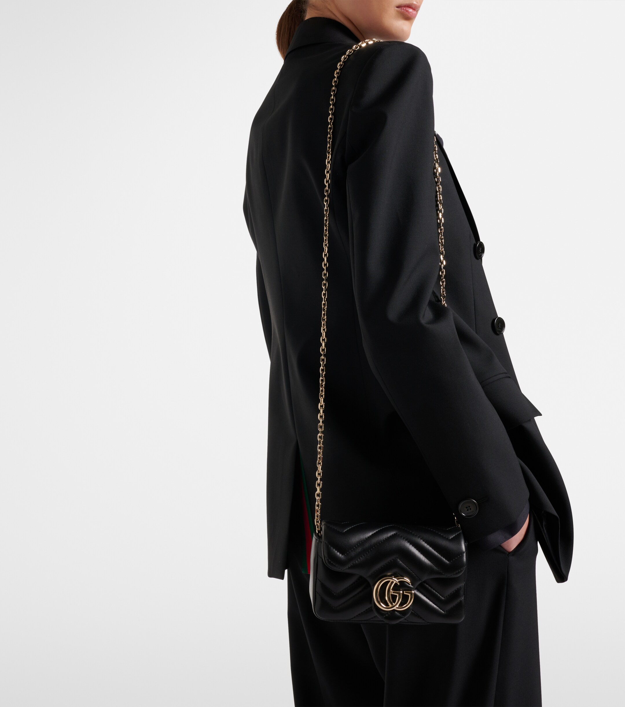 Gucci GG Marmont Mini leather shoulder bag
