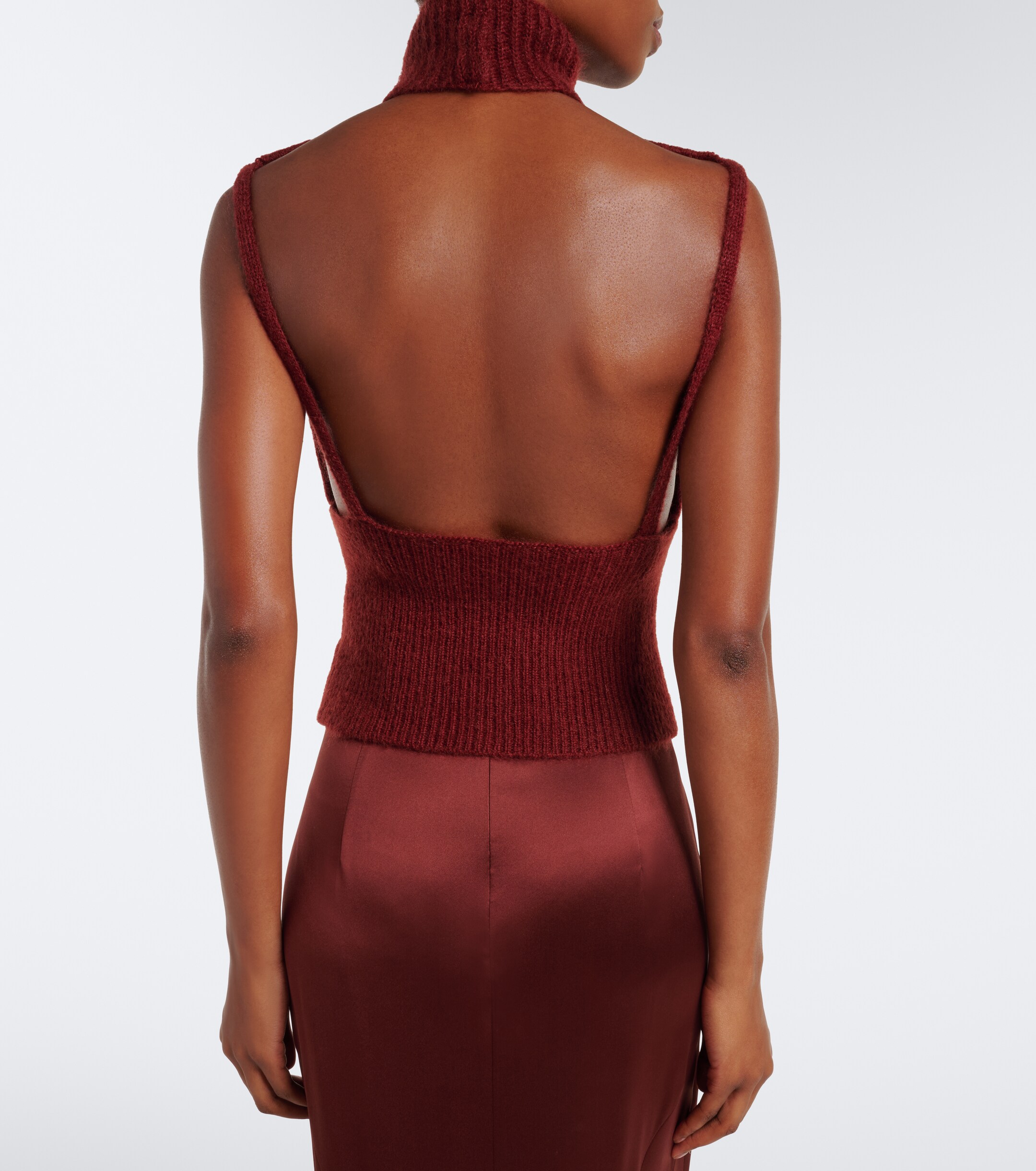Max Mara Max Mara Mohair and wool-blend turtleneck sweater
