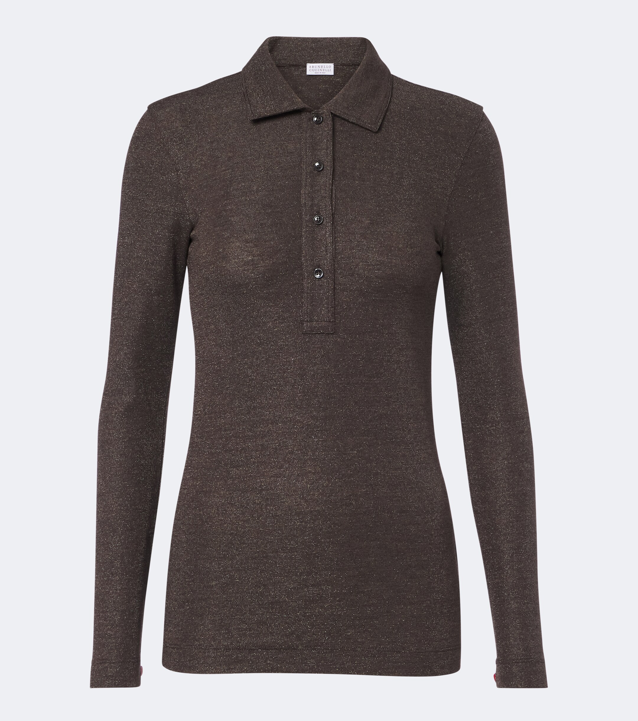 Brunello Cucinelli Brunello Cucinelli Wool-blend polo sweater