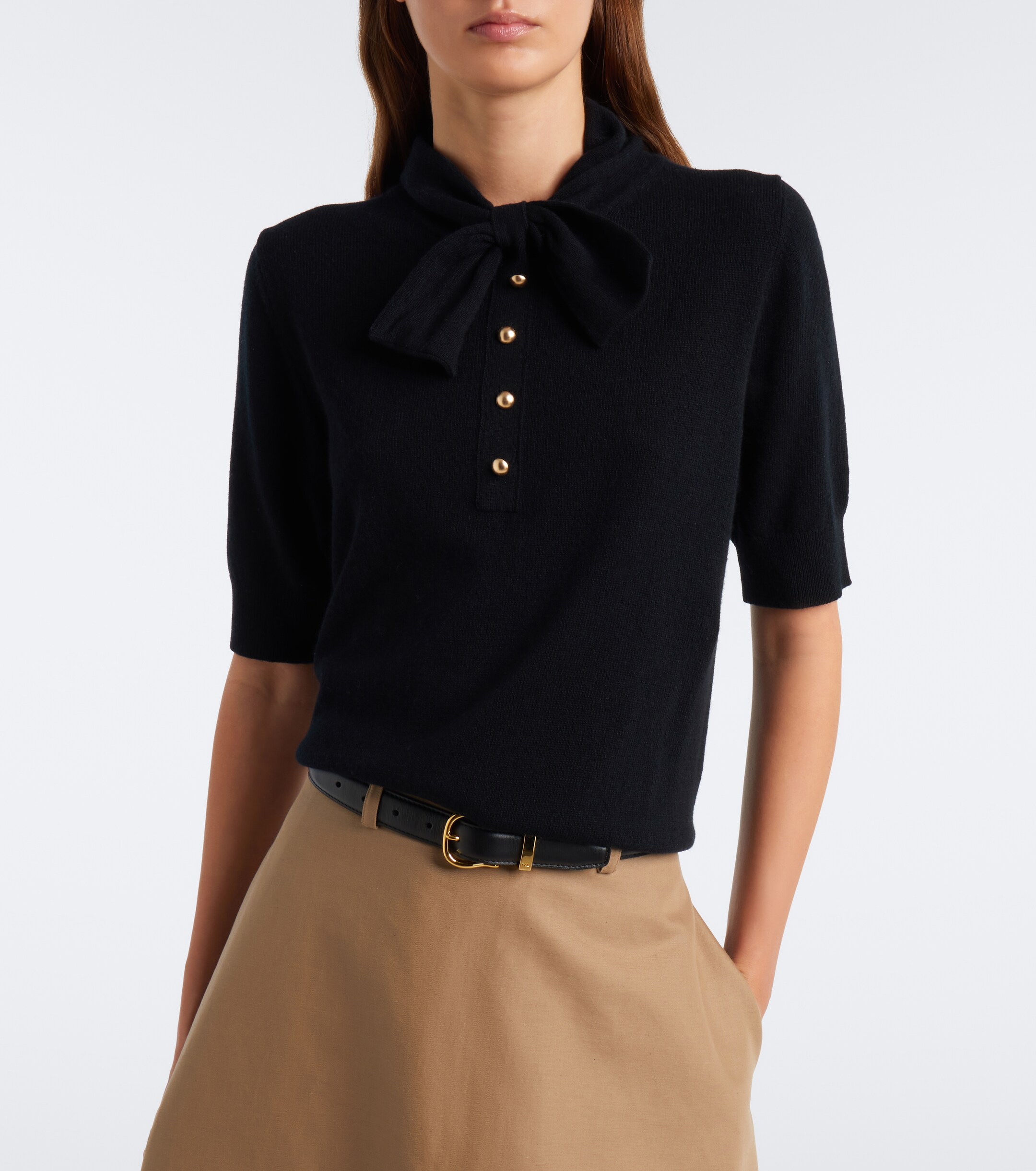 Jardin des Orangers Jardin des Orangers Wool and cashmere polo sweater