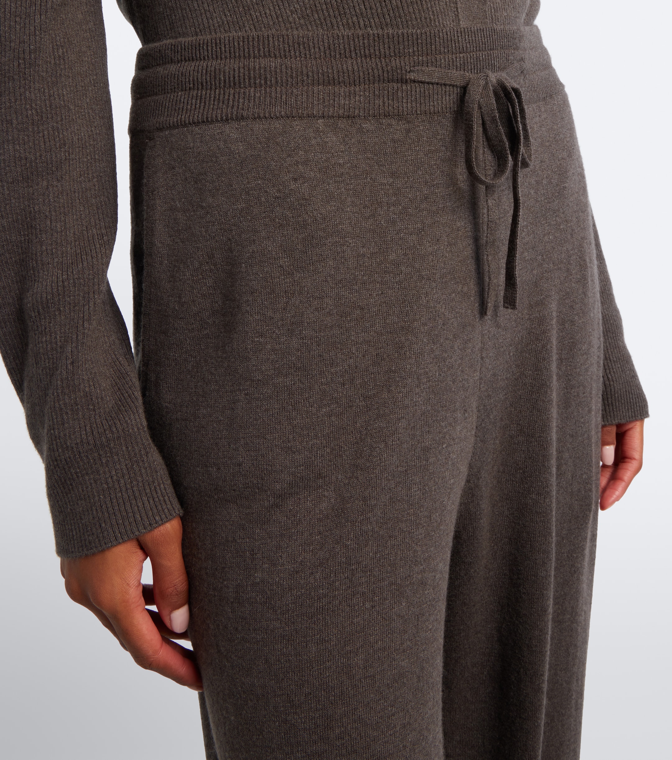 LISA YANG Lisa Yang Cotton and cashmere sweatpants