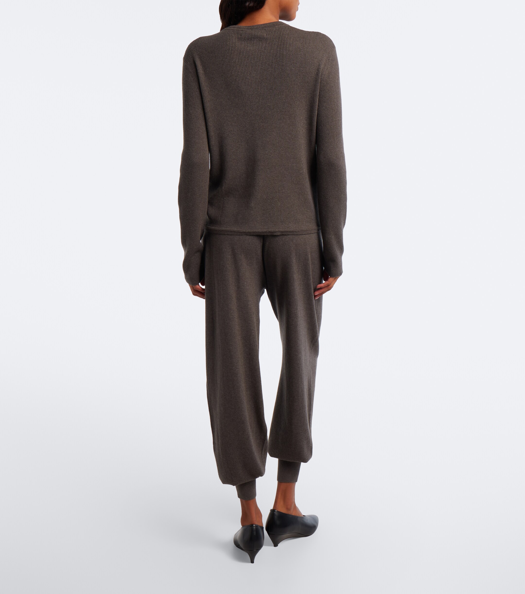 LISA YANG Lisa Yang Cotton and cashmere sweatpants