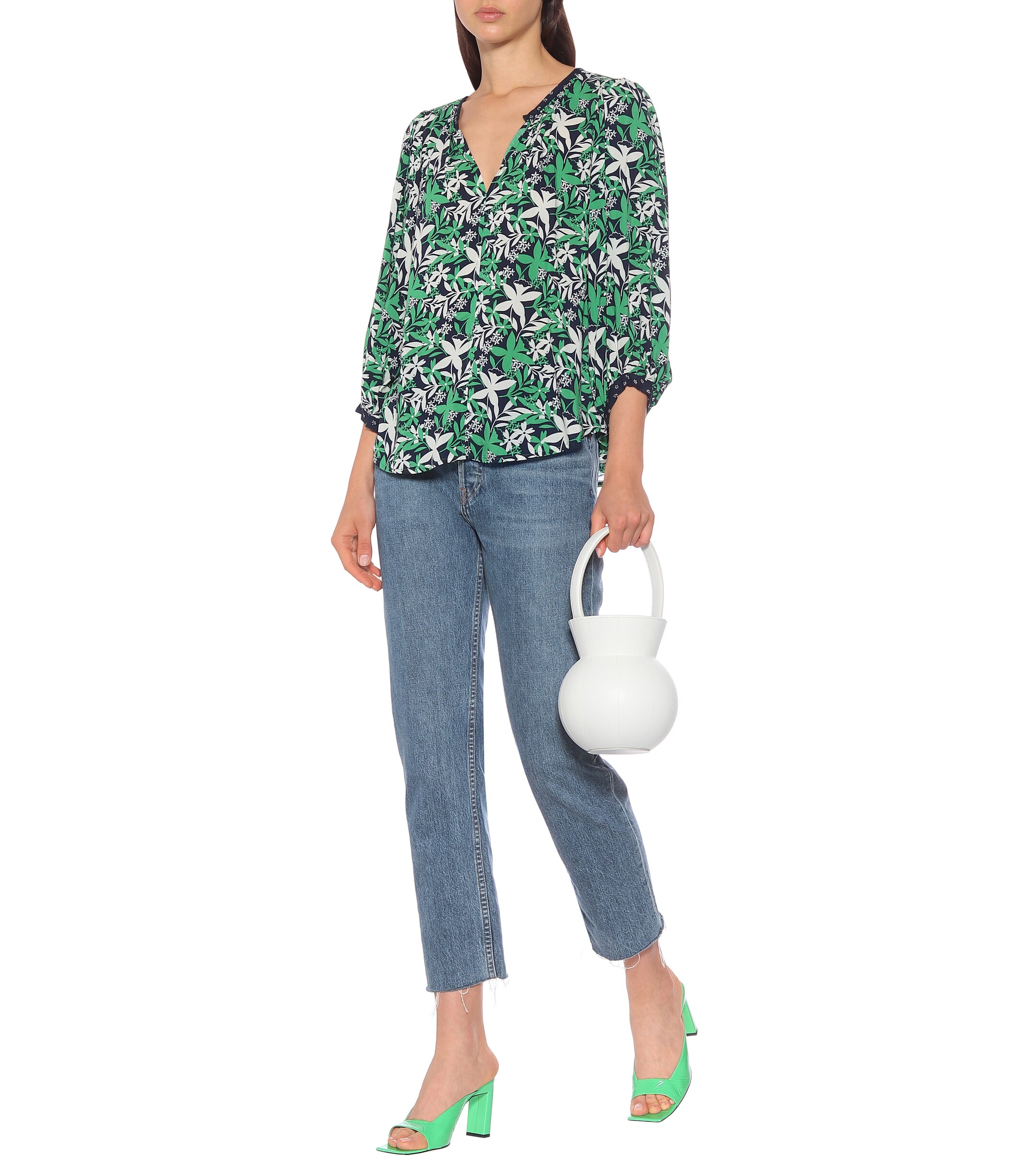 Velvet Sterling floral blouse