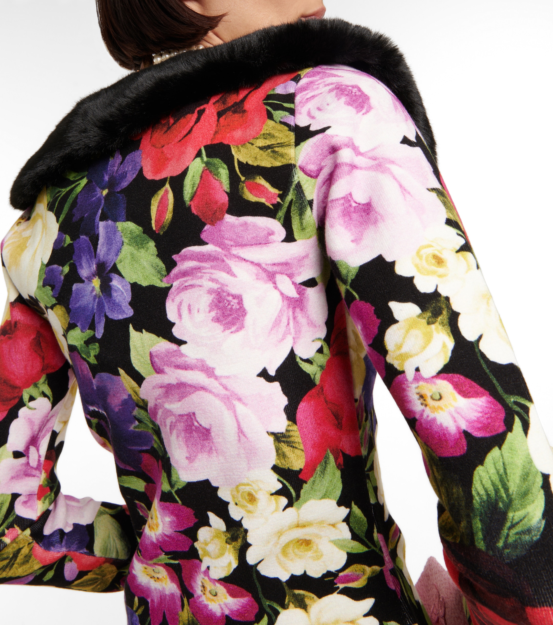 Blumarine Floral cardigan