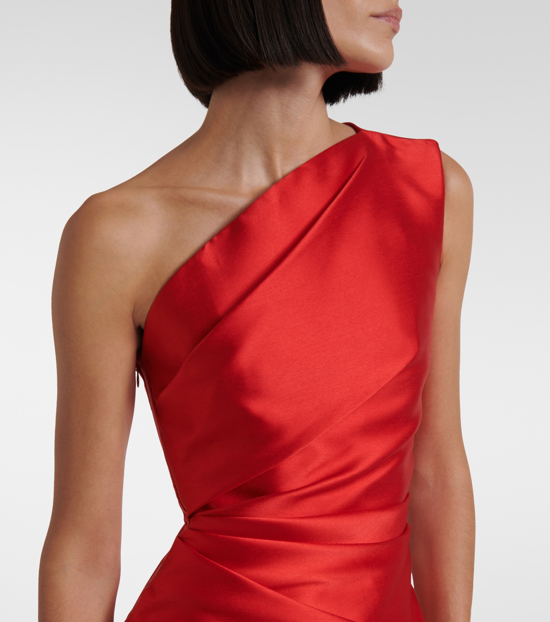 Solace London Nori satin twill minidress