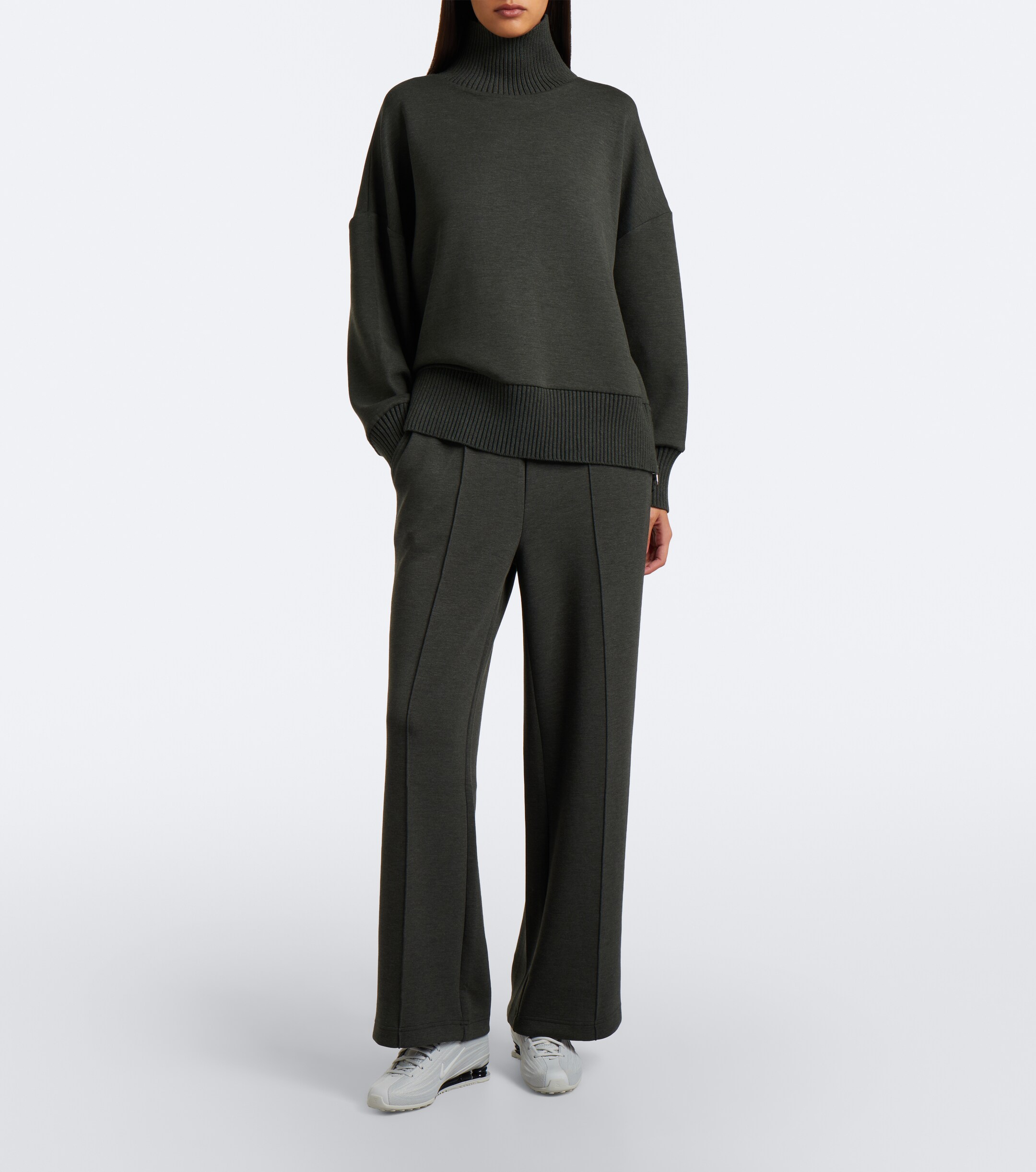 Varley Varley Barker jersey turtleneck sweater