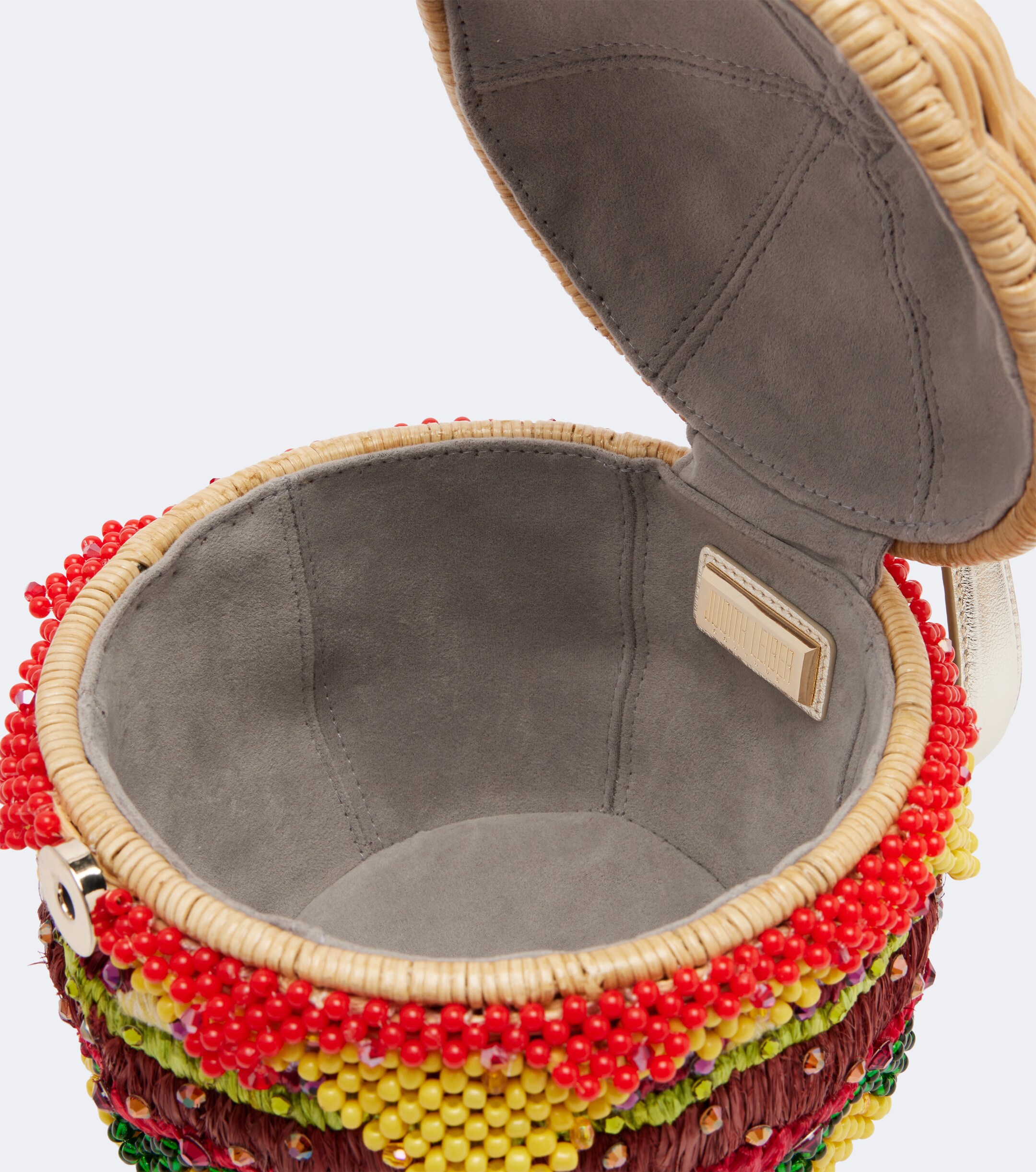 Judith Leiber Couture Cheeseburger Deluxe embellished clutch thumbnail