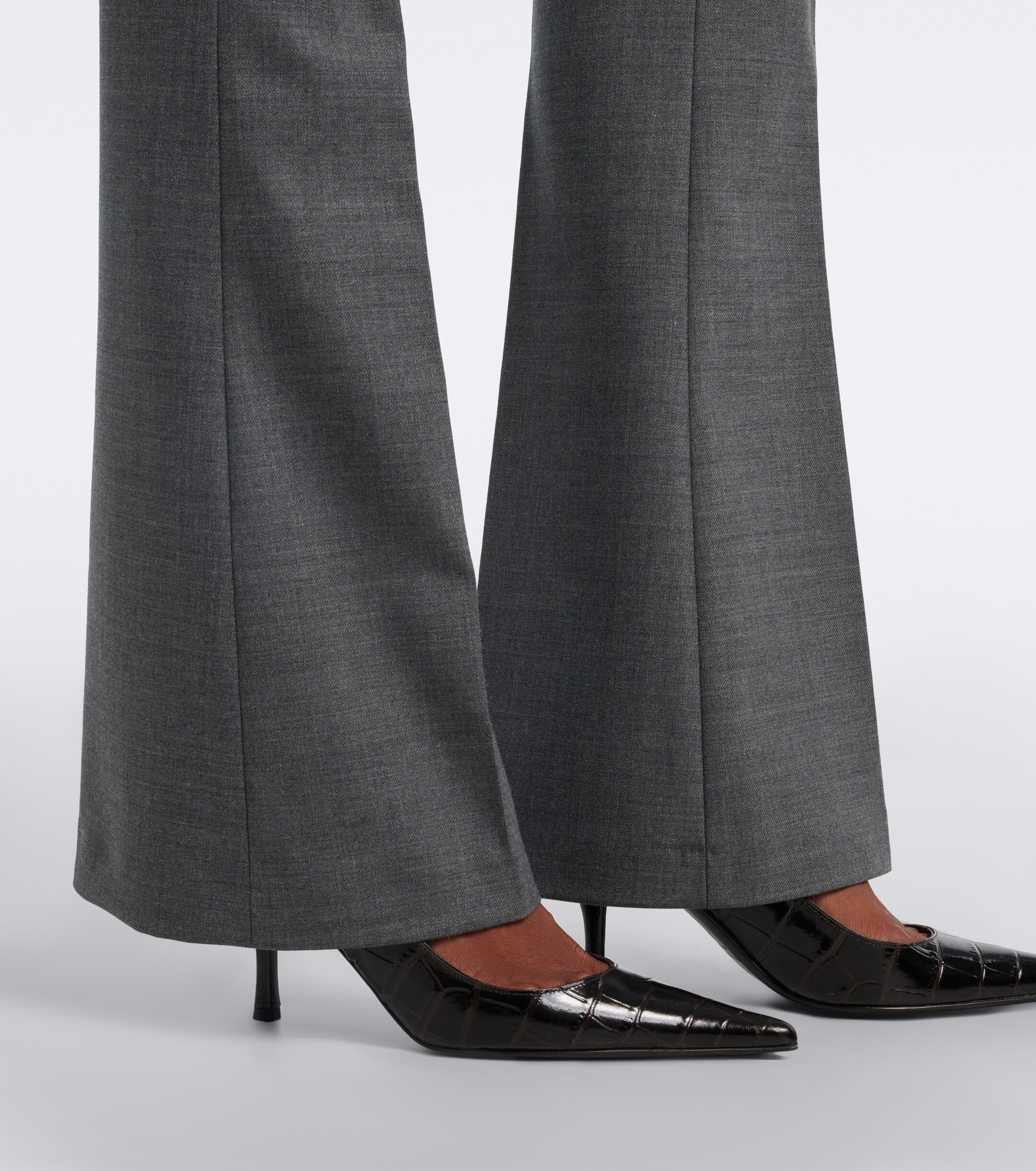 Blumarine Blumarine Mid-rise flared pants