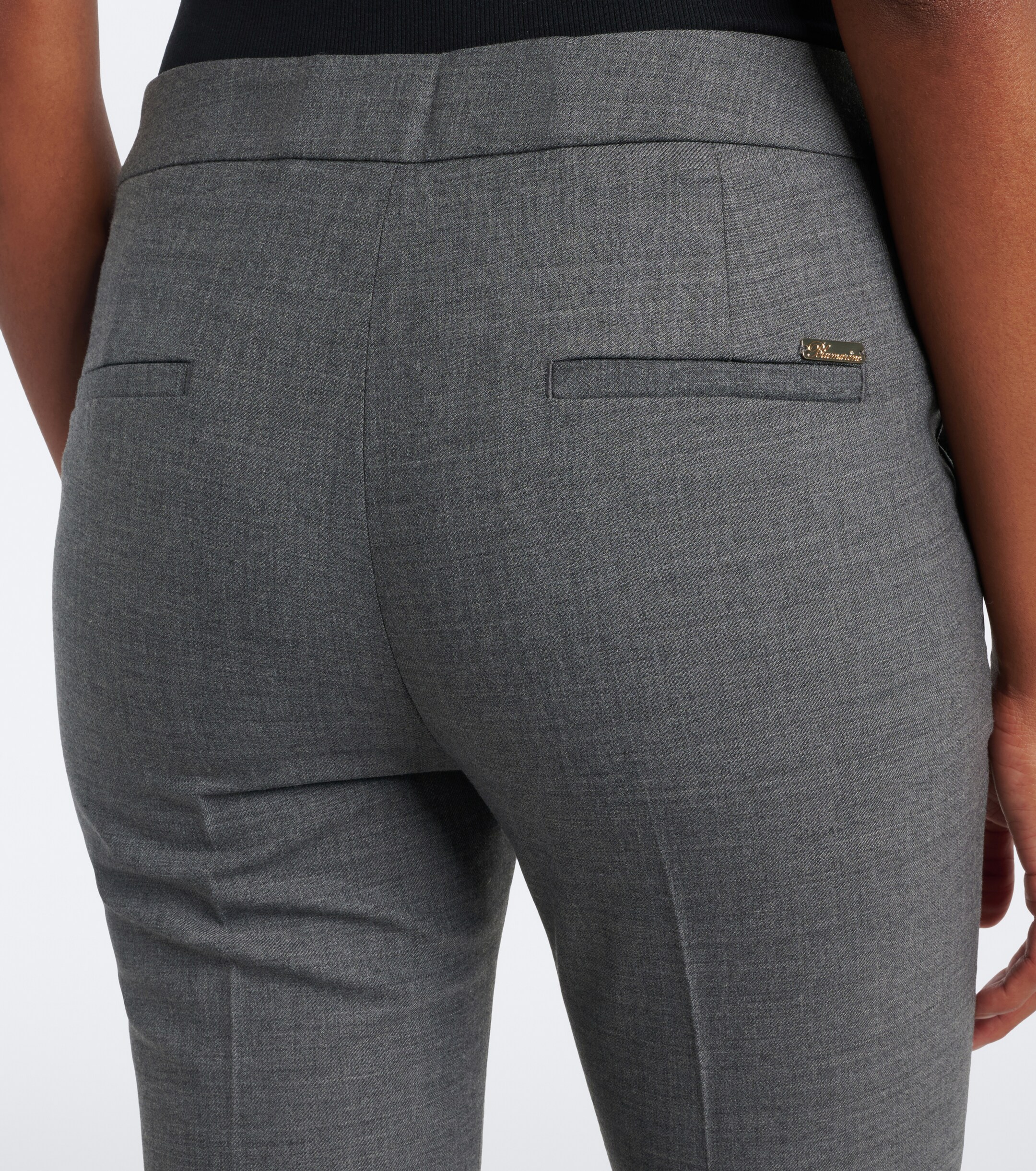 Blumarine Blumarine Mid-rise flared pants