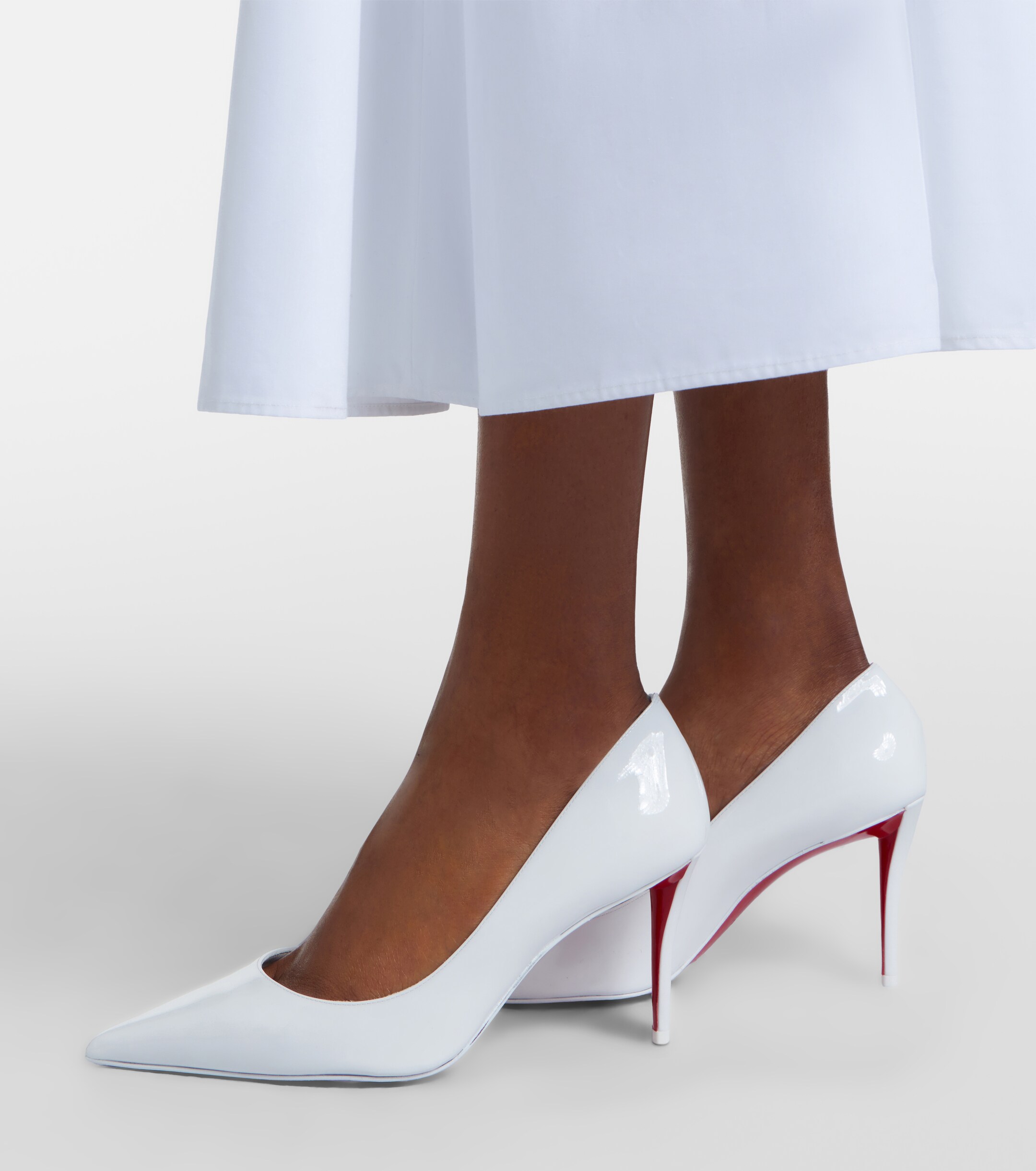 CHRISTIAN LOUBOUTIN Christian Louboutin Miss Z patent leather pumps