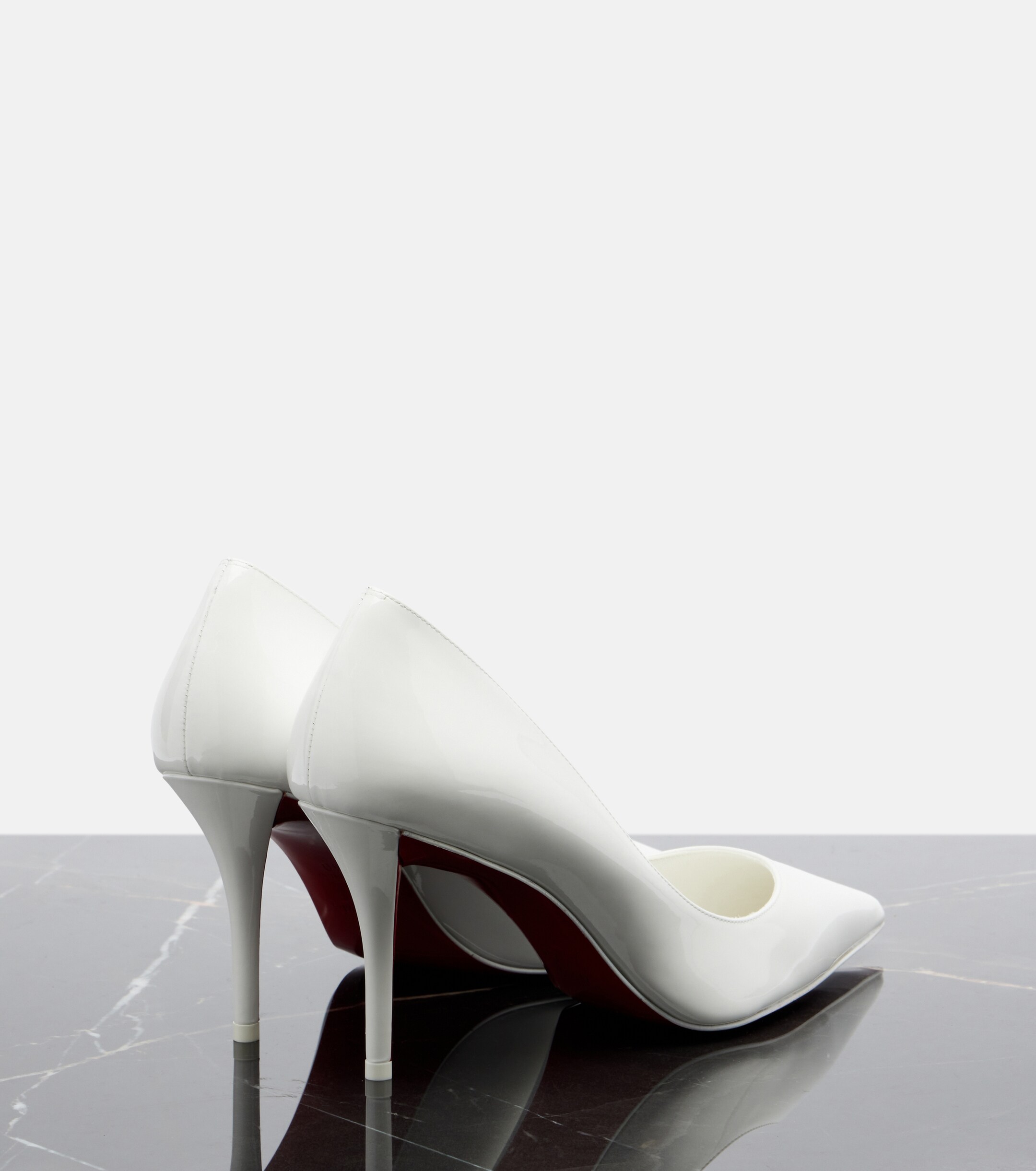 CHRISTIAN LOUBOUTIN Christian Louboutin Miss Z patent leather pumps