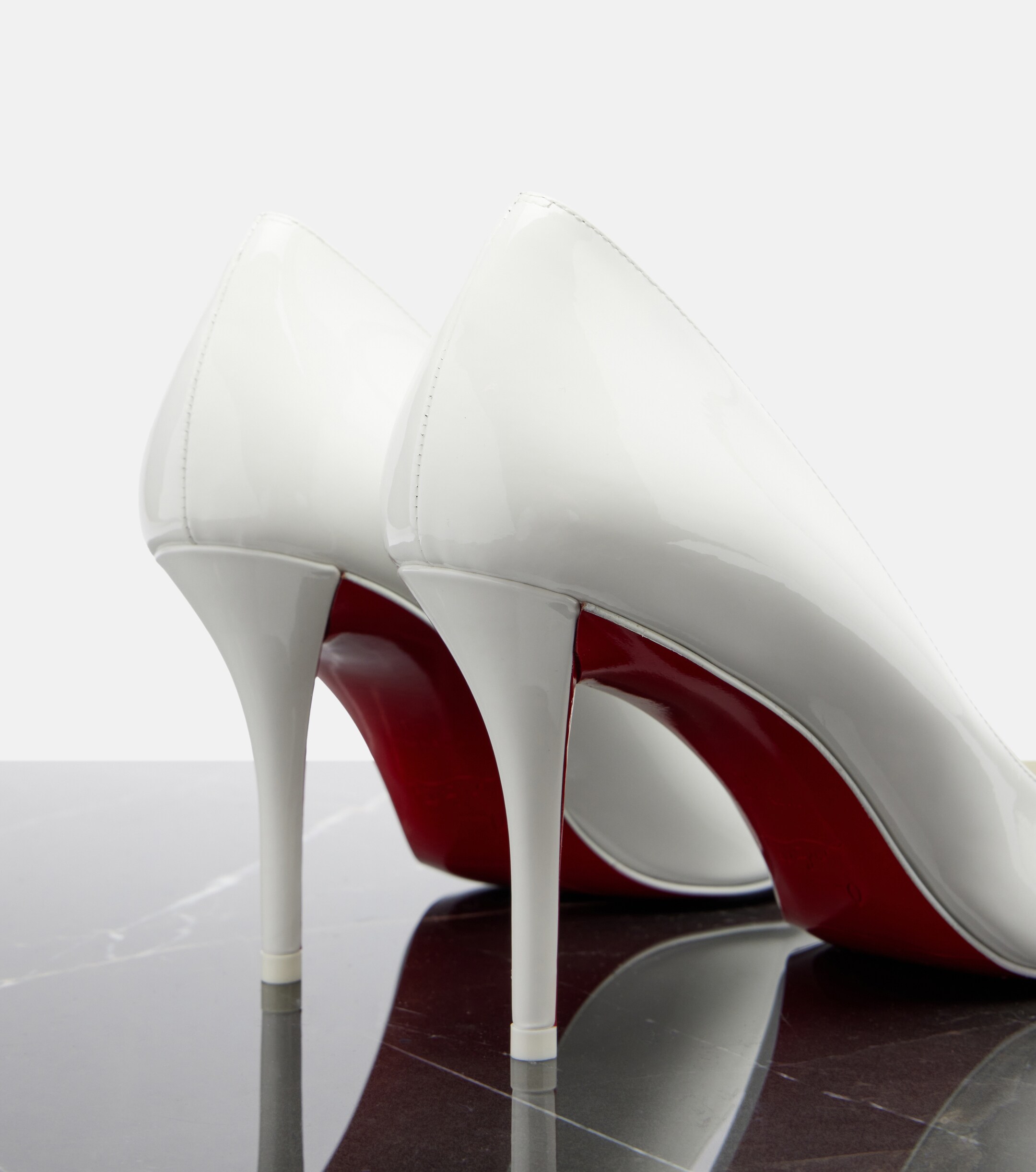 CHRISTIAN LOUBOUTIN Christian Louboutin Miss Z patent leather pumps