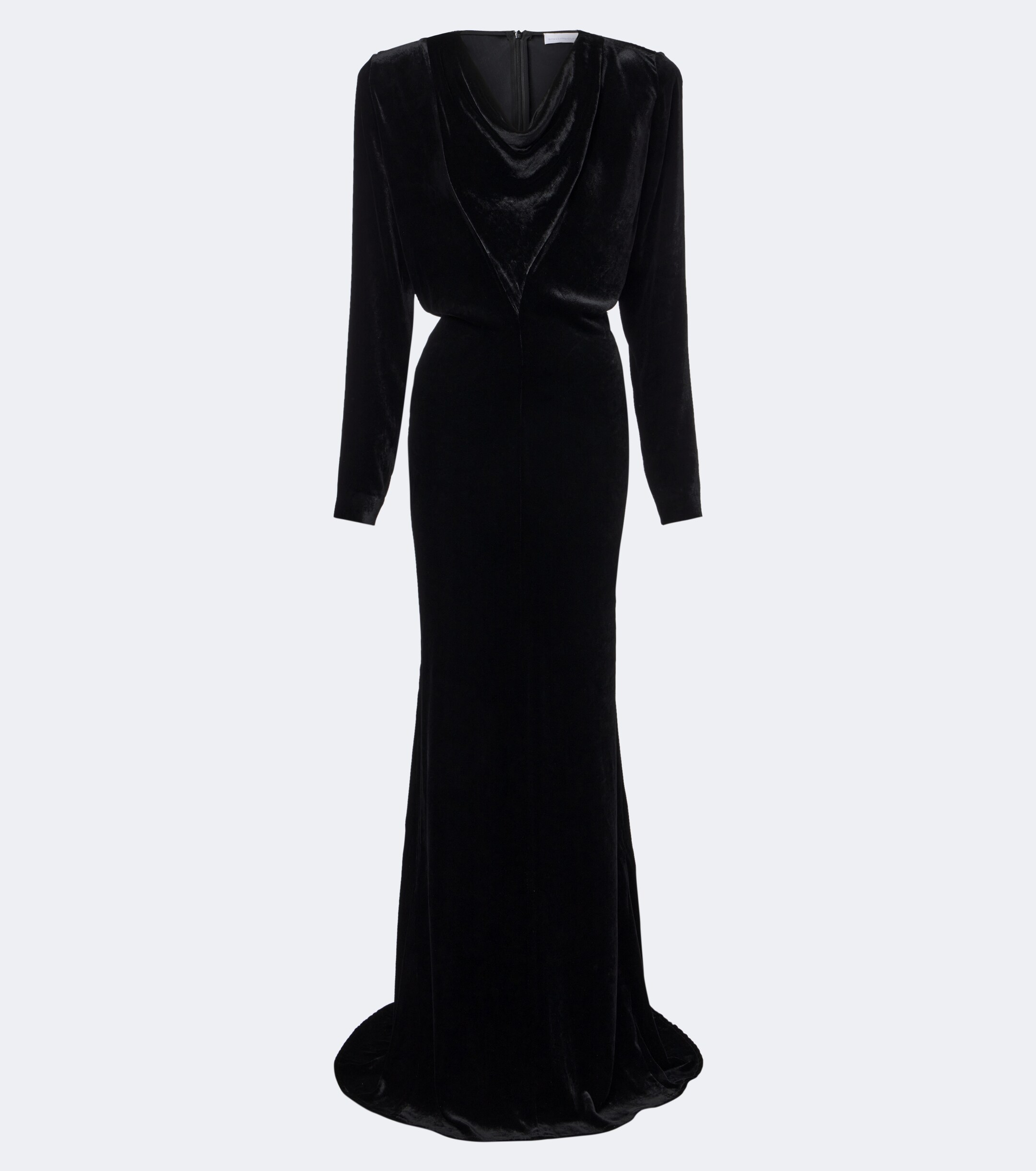Stella McCartney Stella McCartney Draped velvet gown