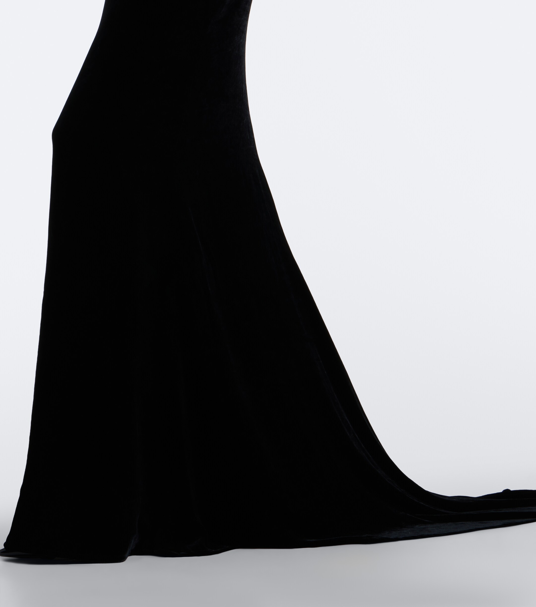 Stella McCartney Stella McCartney Draped velvet gown
