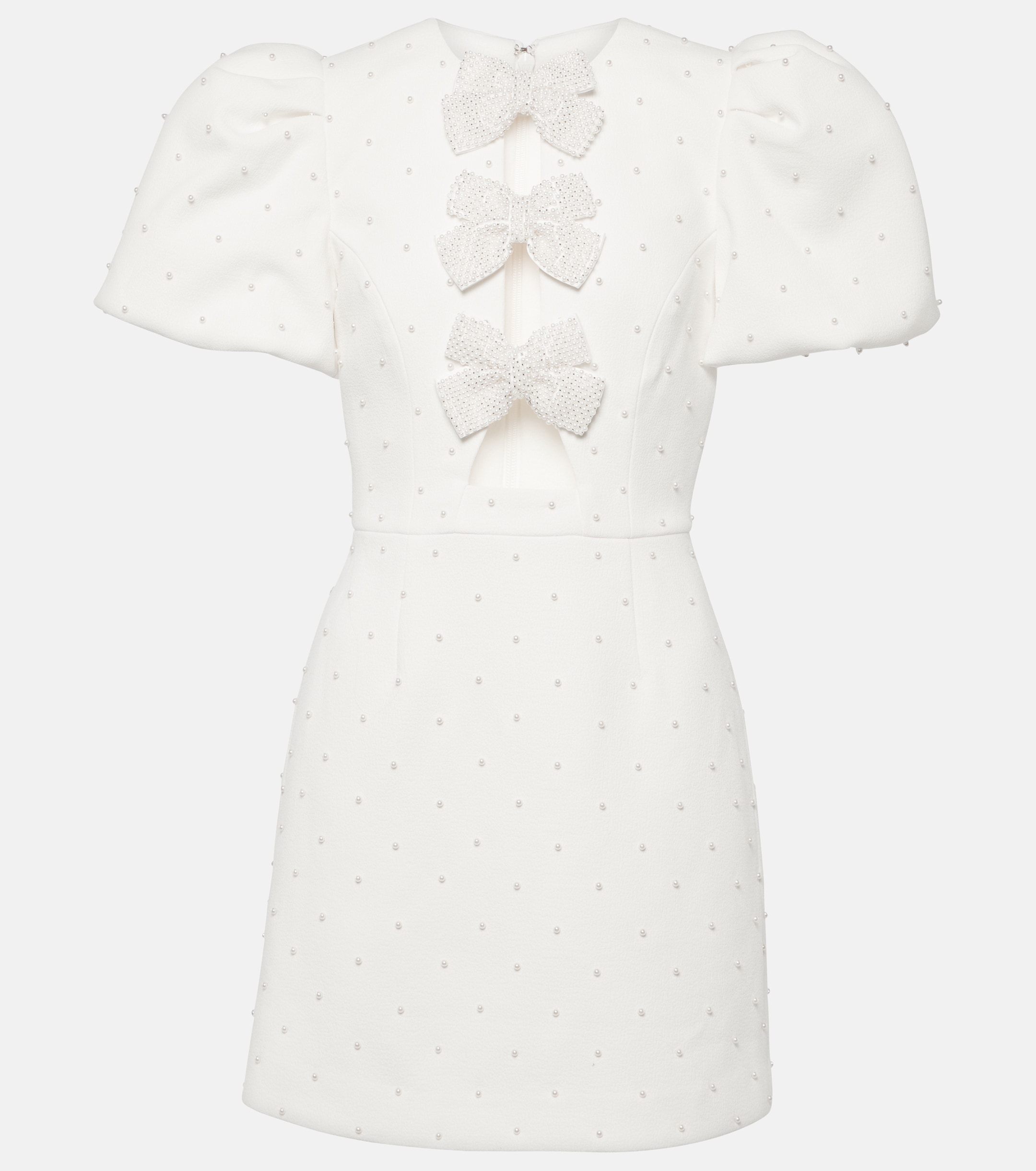 Rebecca Vallance Bridal Ophelia bow-detail minidress