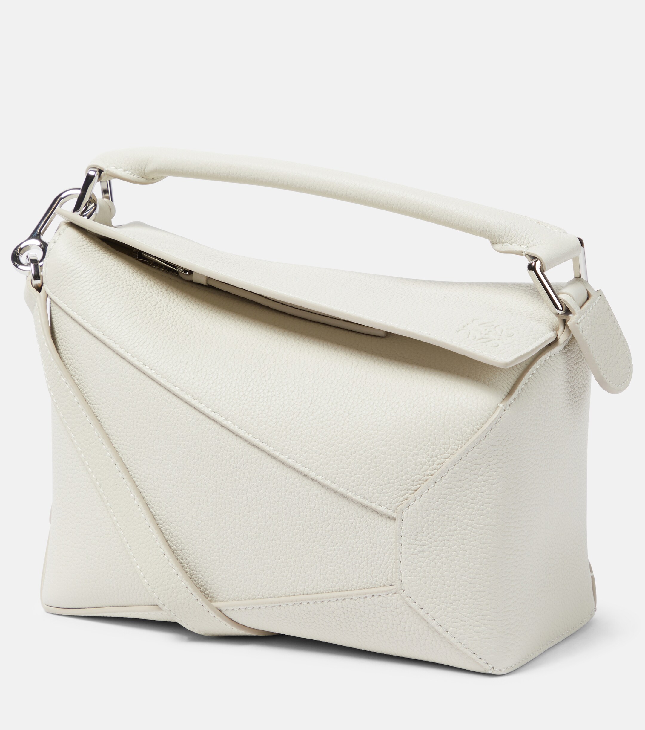 Loewe Puzzle Edge Small leather top-handle bag