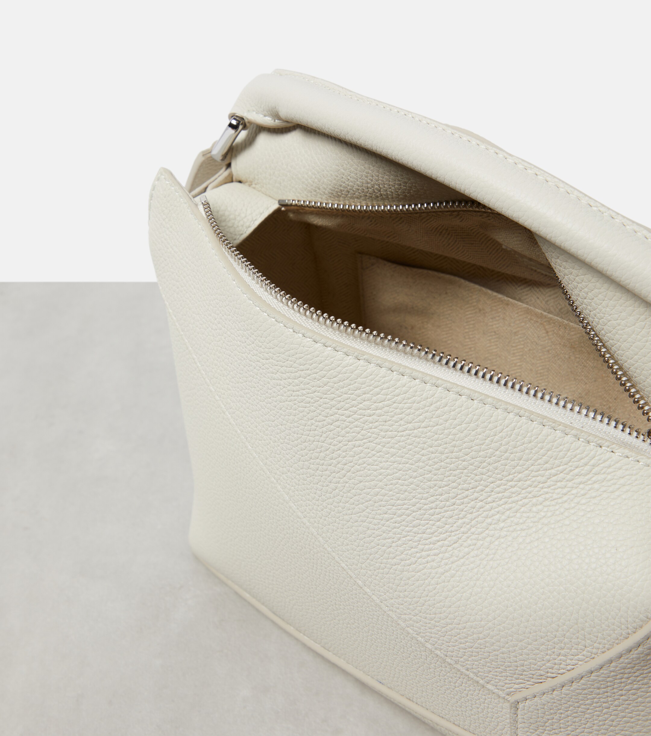 Loewe Puzzle Edge Small leather top-handle bag