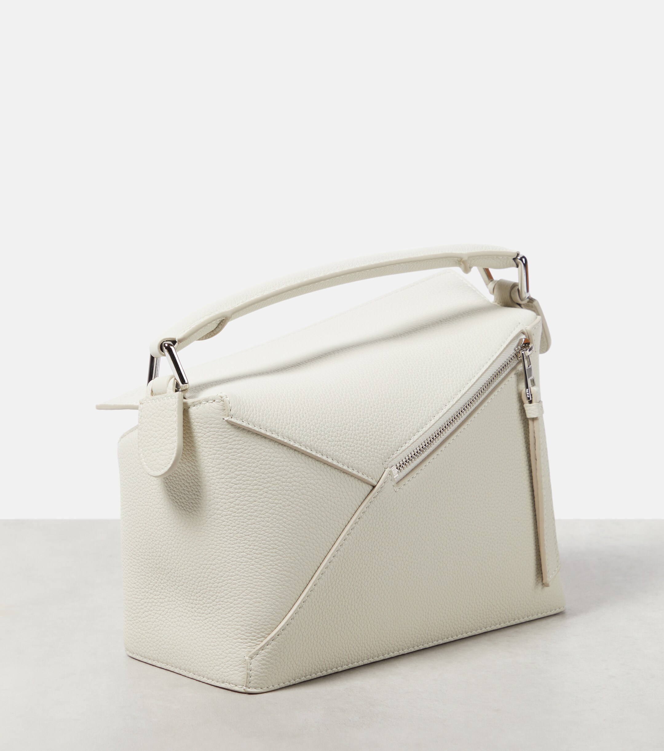 Loewe Puzzle Edge Small leather top-handle bag