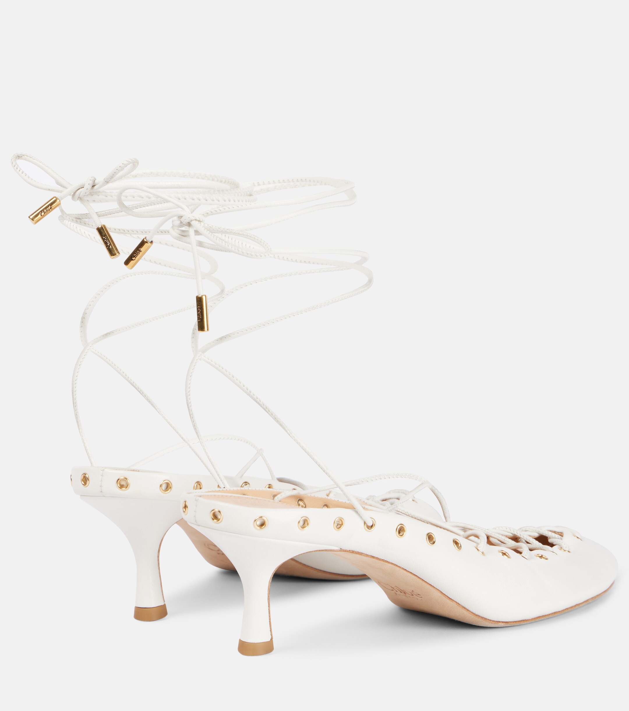 Chloé Ghillies leather pumps thumbnail