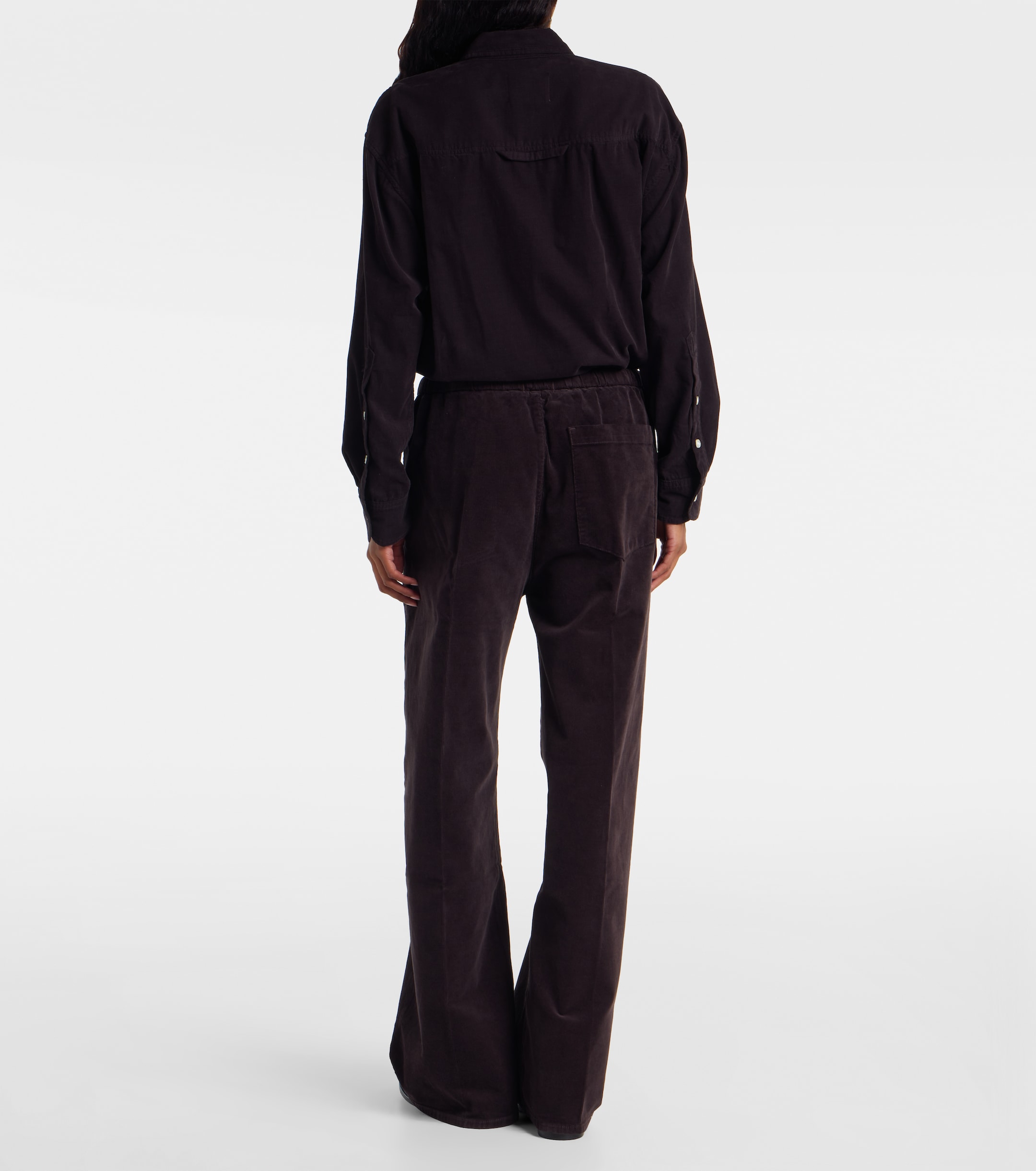 Citizens Of Humanity Aurora Pull On cotton corduroy wide-leg pants thumbnail