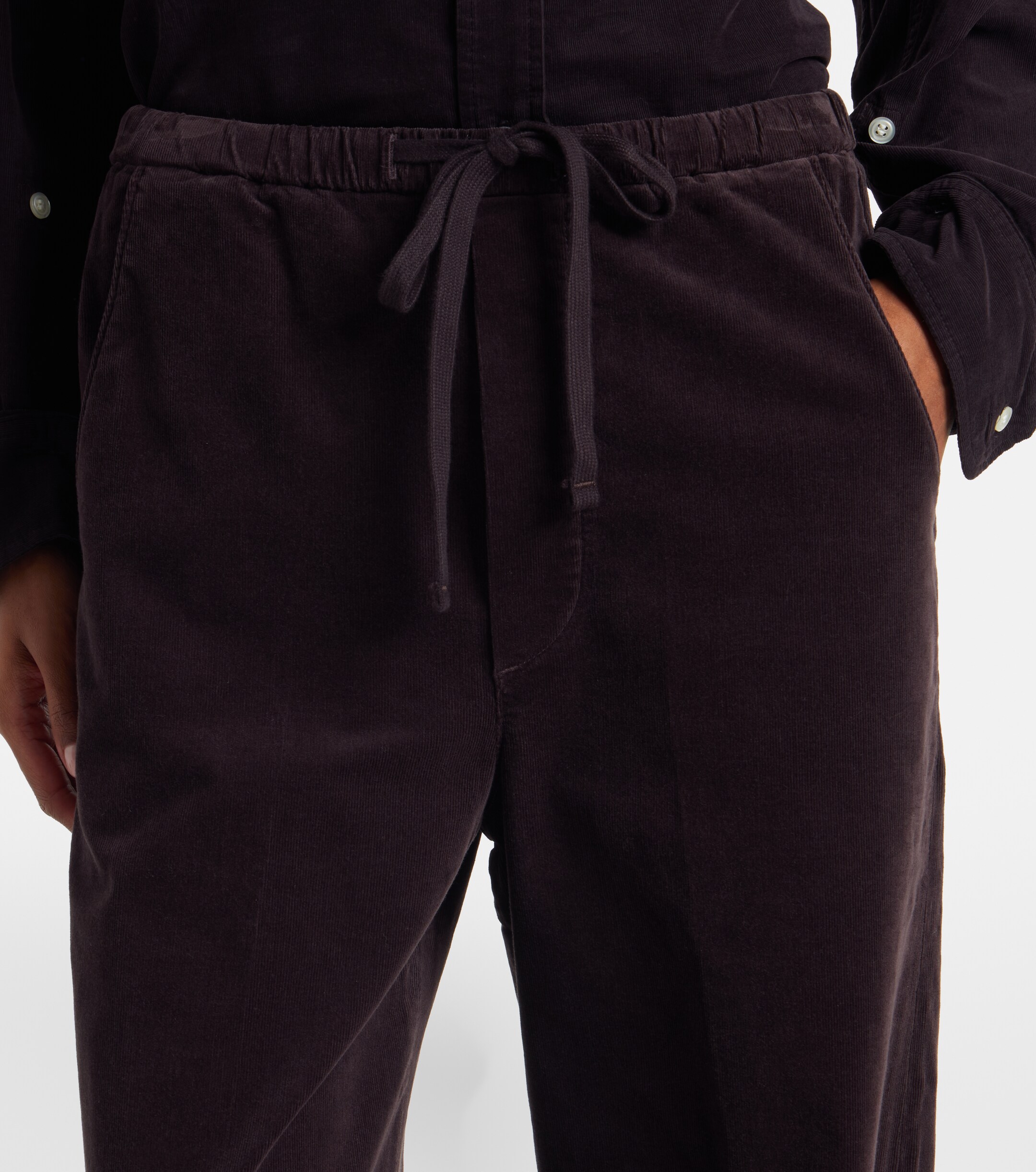 Citizens Of Humanity Aurora Pull On cotton corduroy wide-leg pants thumbnail