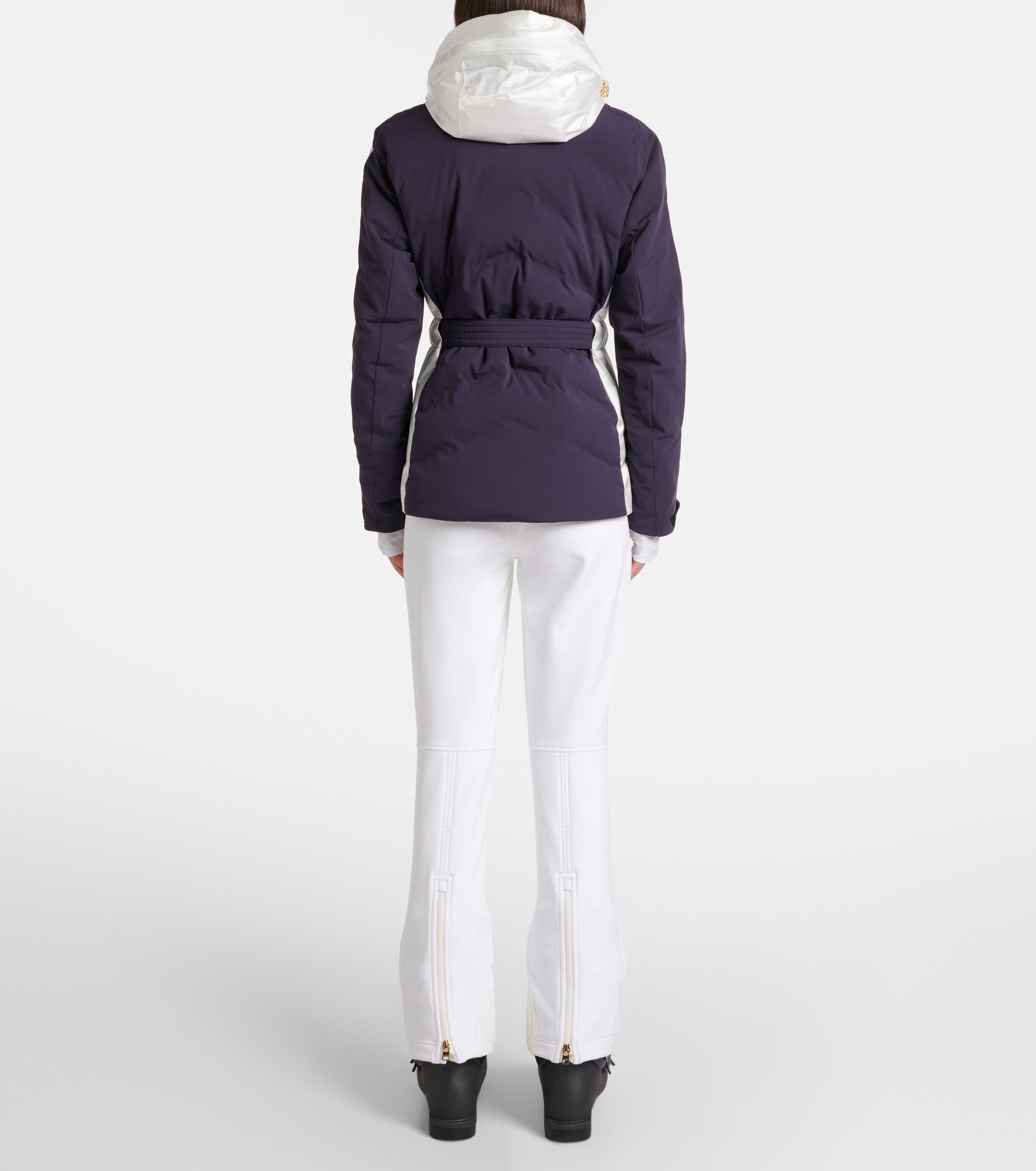 BOGNER Bogner Kira belted hooded down ski jacket