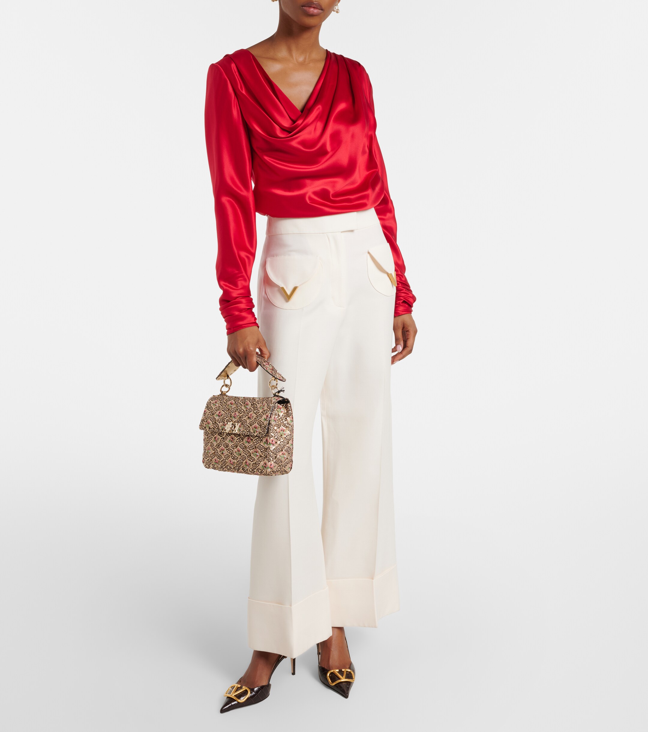 Valentino Garavani Rockstud Spike Medium top-handle bag thumbnail