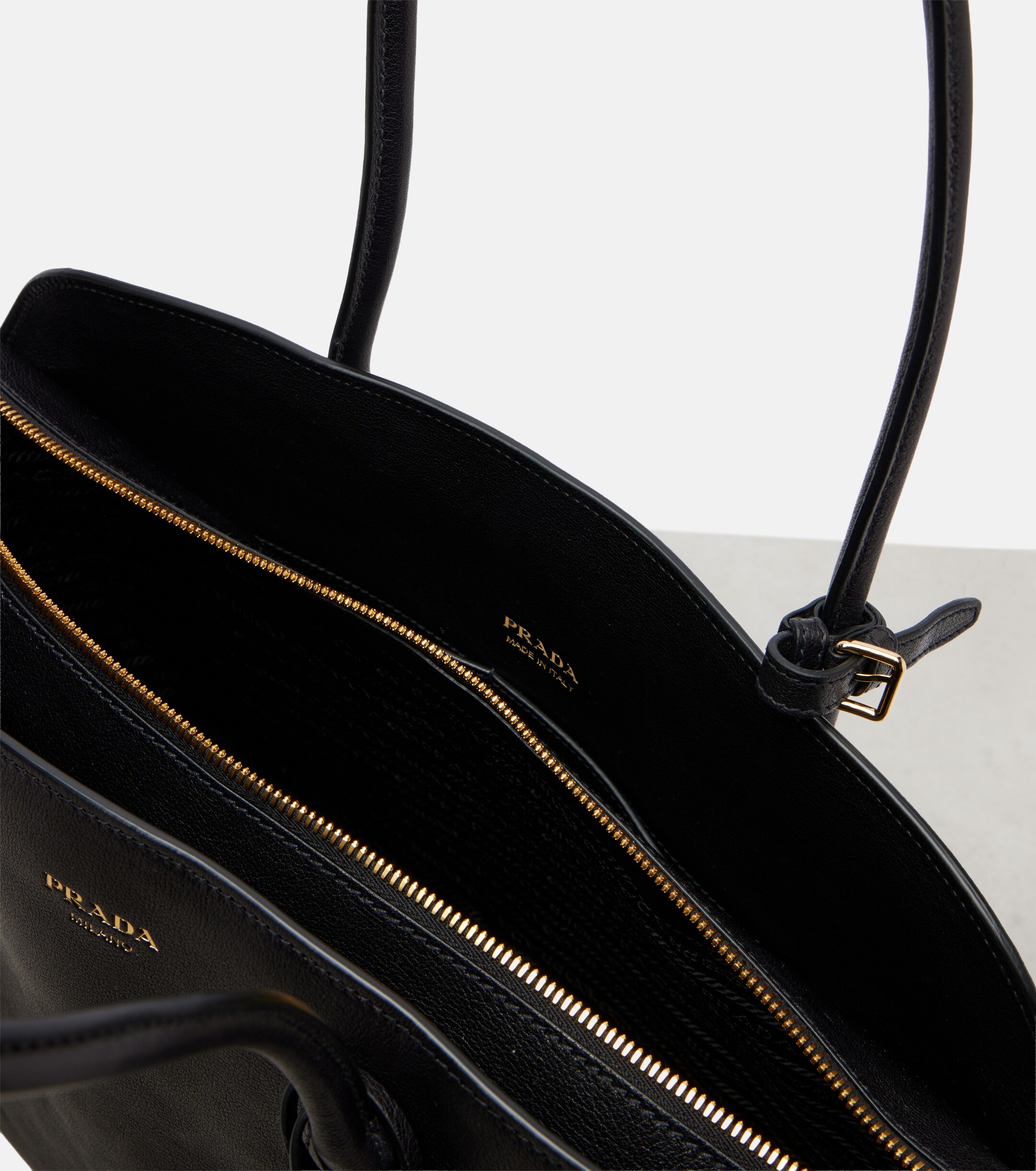 Prada Large leather tote bag