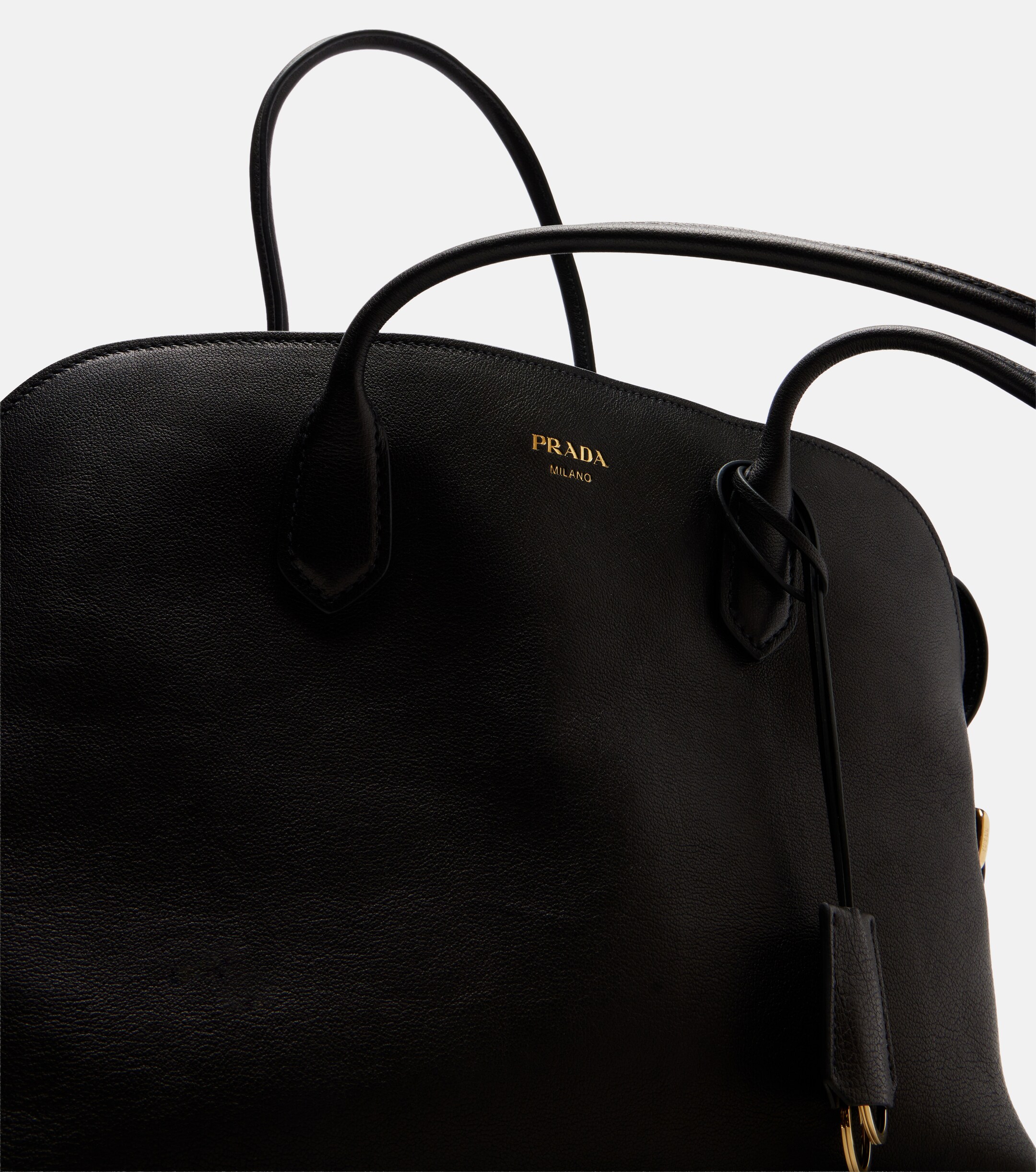 Prada Large leather tote bag