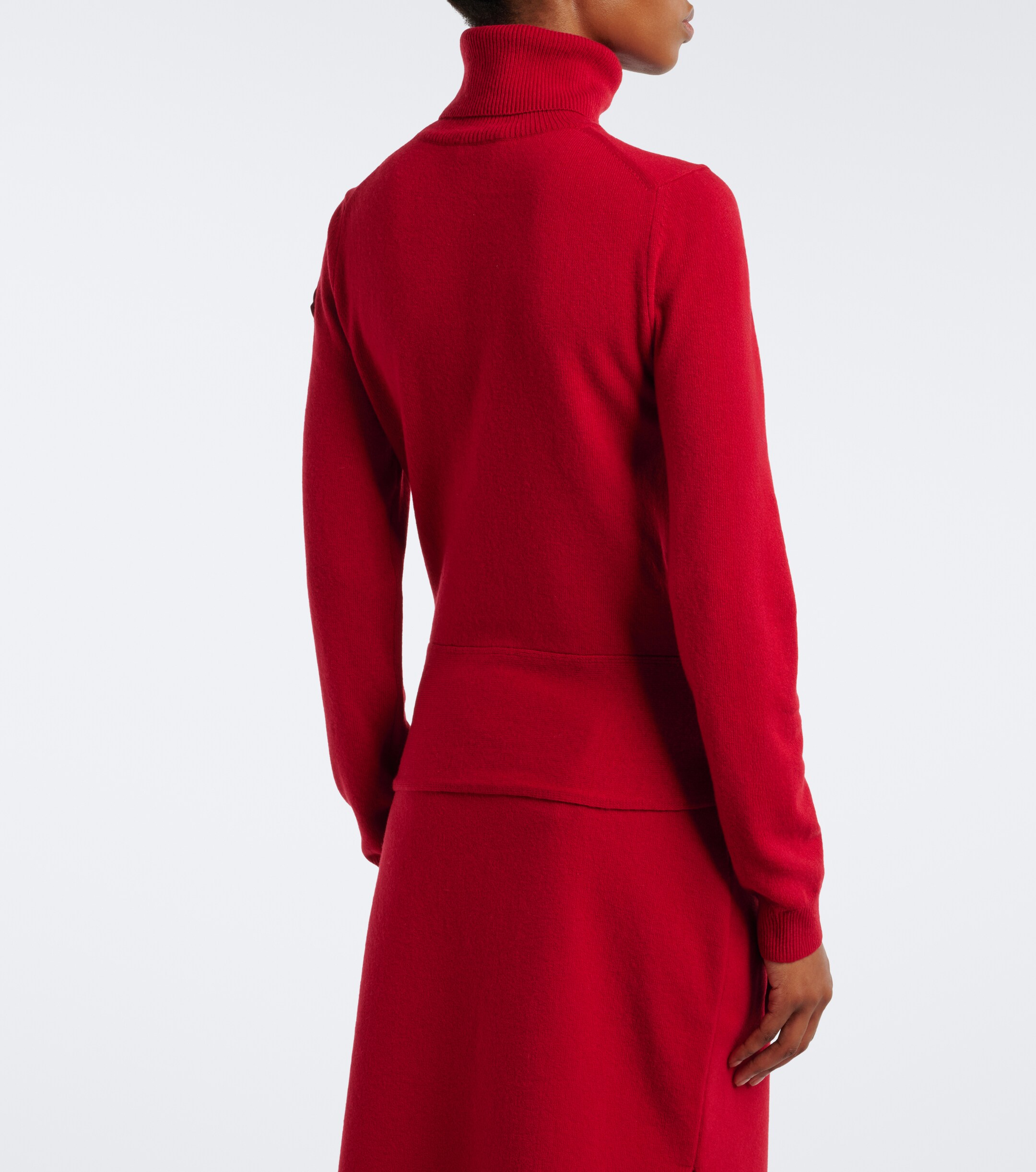 Moncler Moncler Wool and cashmere turtleneck sweater