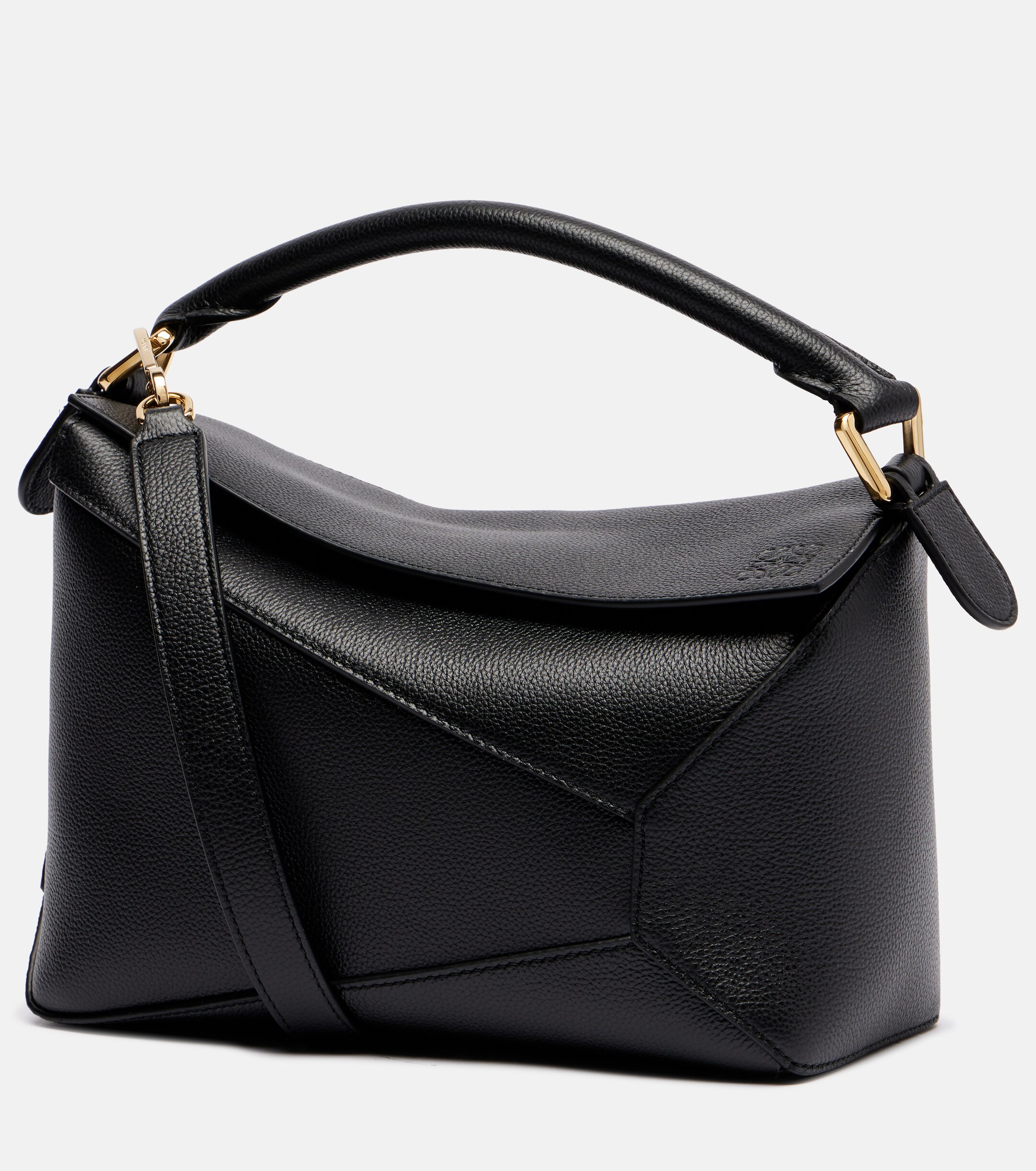 Loewe Puzzle Edge Small leather top-handle bag