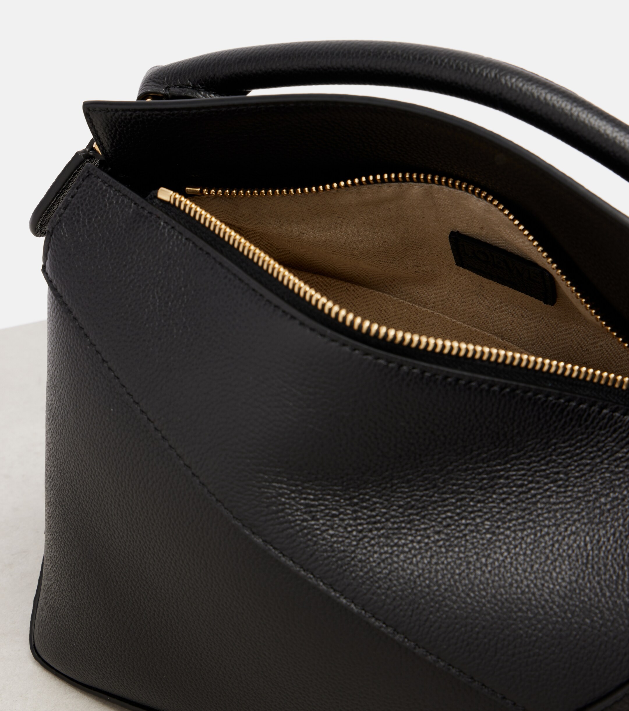 Loewe Puzzle Edge Small leather top-handle bag