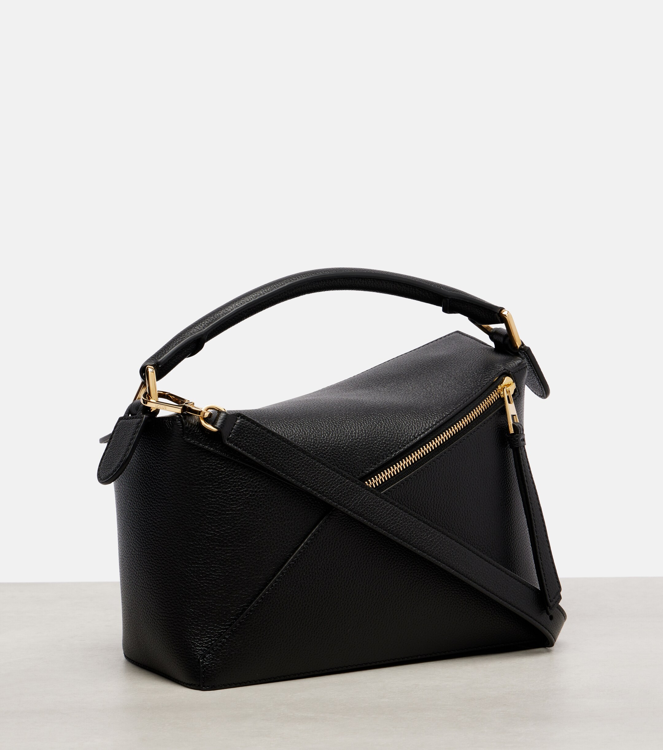 Loewe Puzzle Edge Small leather top-handle bag