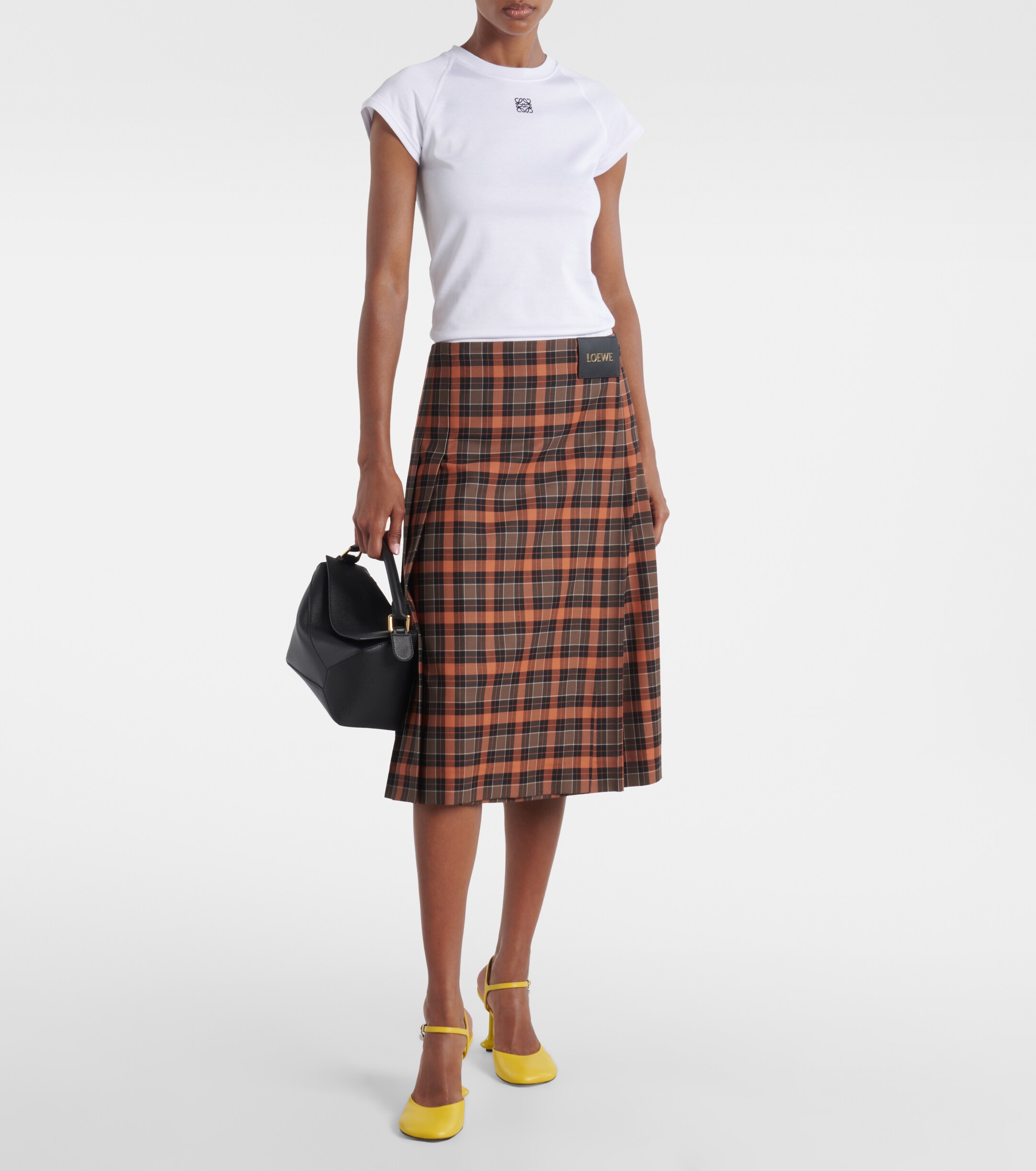 Loewe Puzzle Edge Small leather top-handle bag